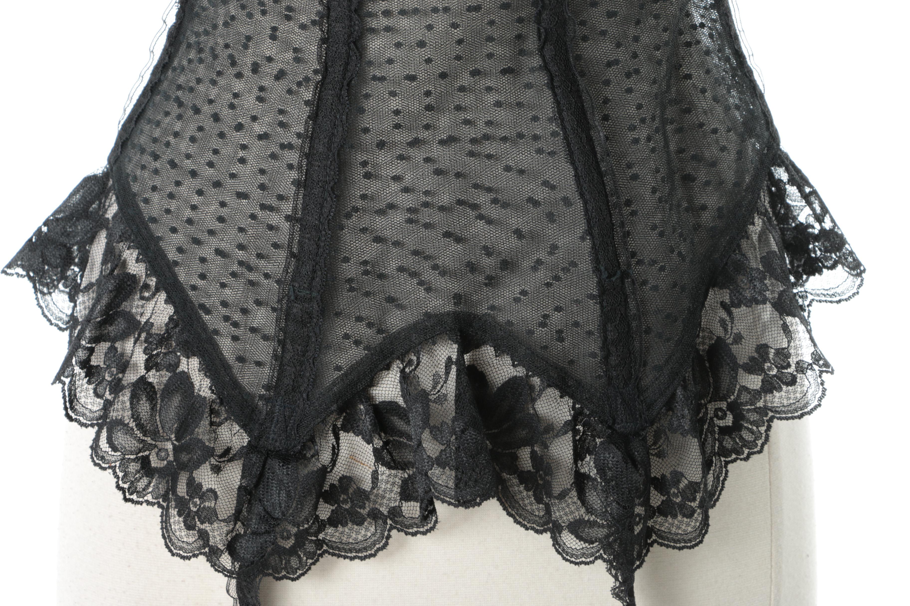 Circa 1970s Delores for Poirette Lingerie with Shrug