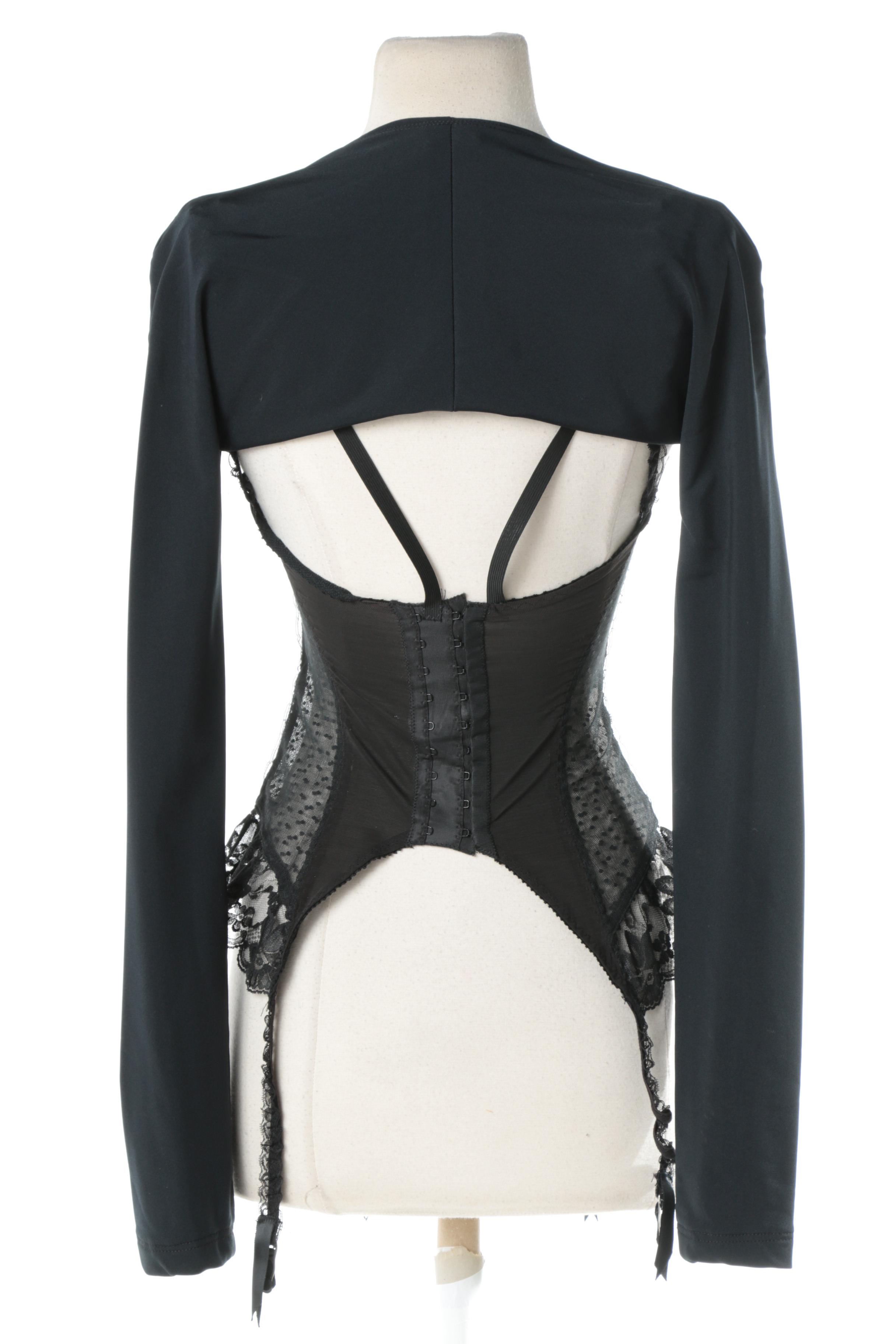 Circa 1970s Delores for Poirette Lingerie with Shrug