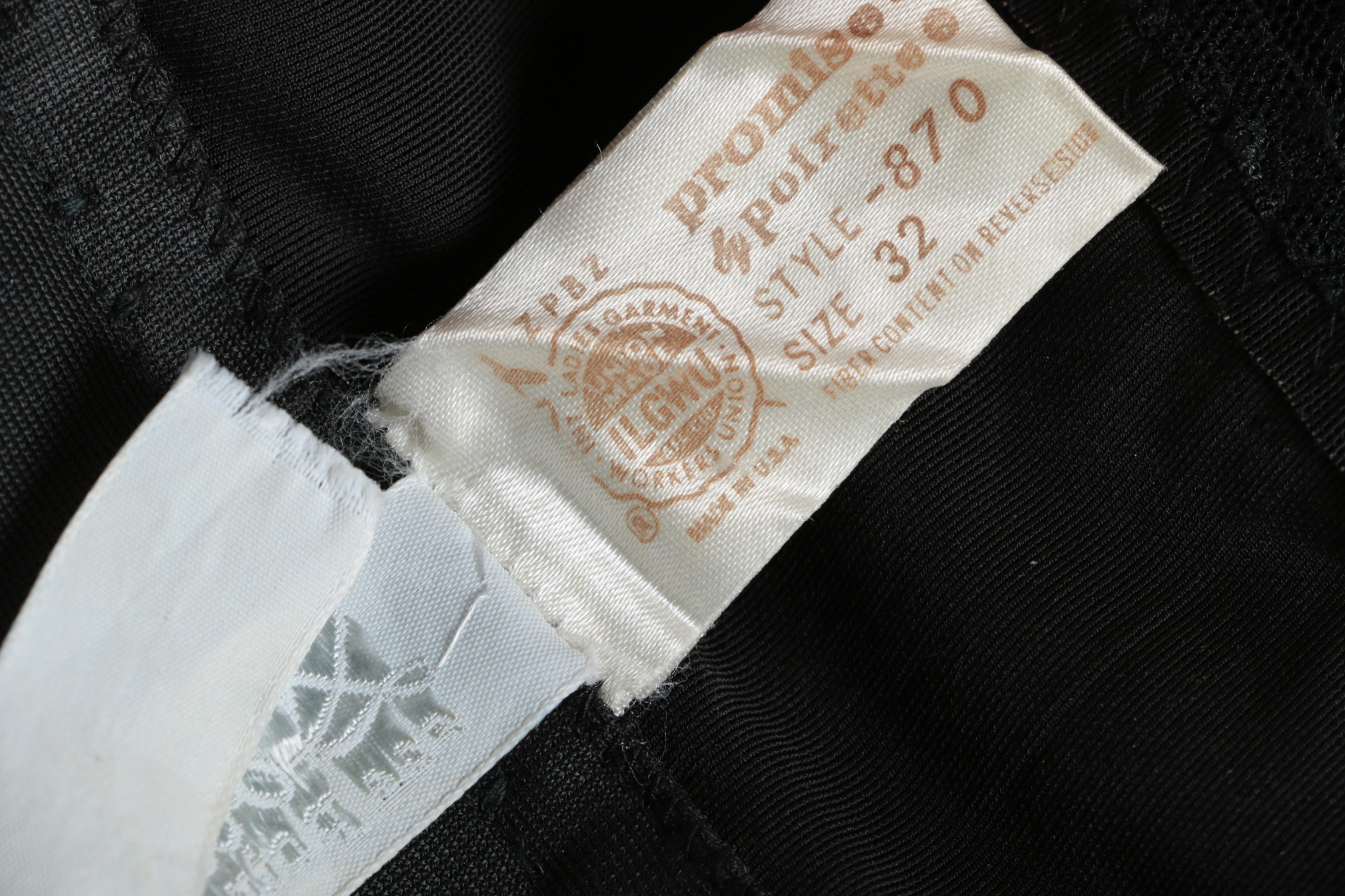 Circa 1970s Delores for Poirette Lingerie with Shrug