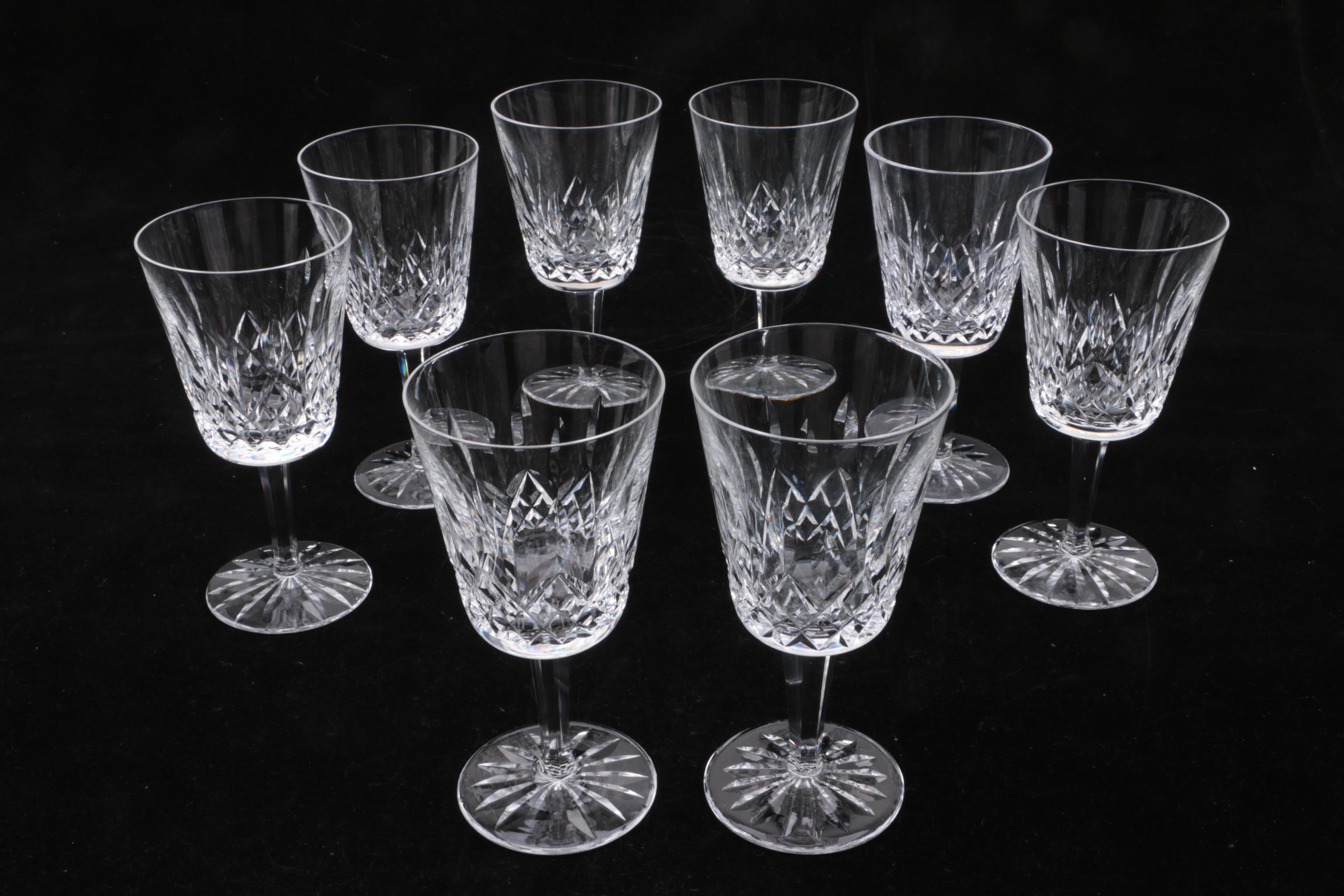 Waterford Crystal "Lismore" Water Goblets
