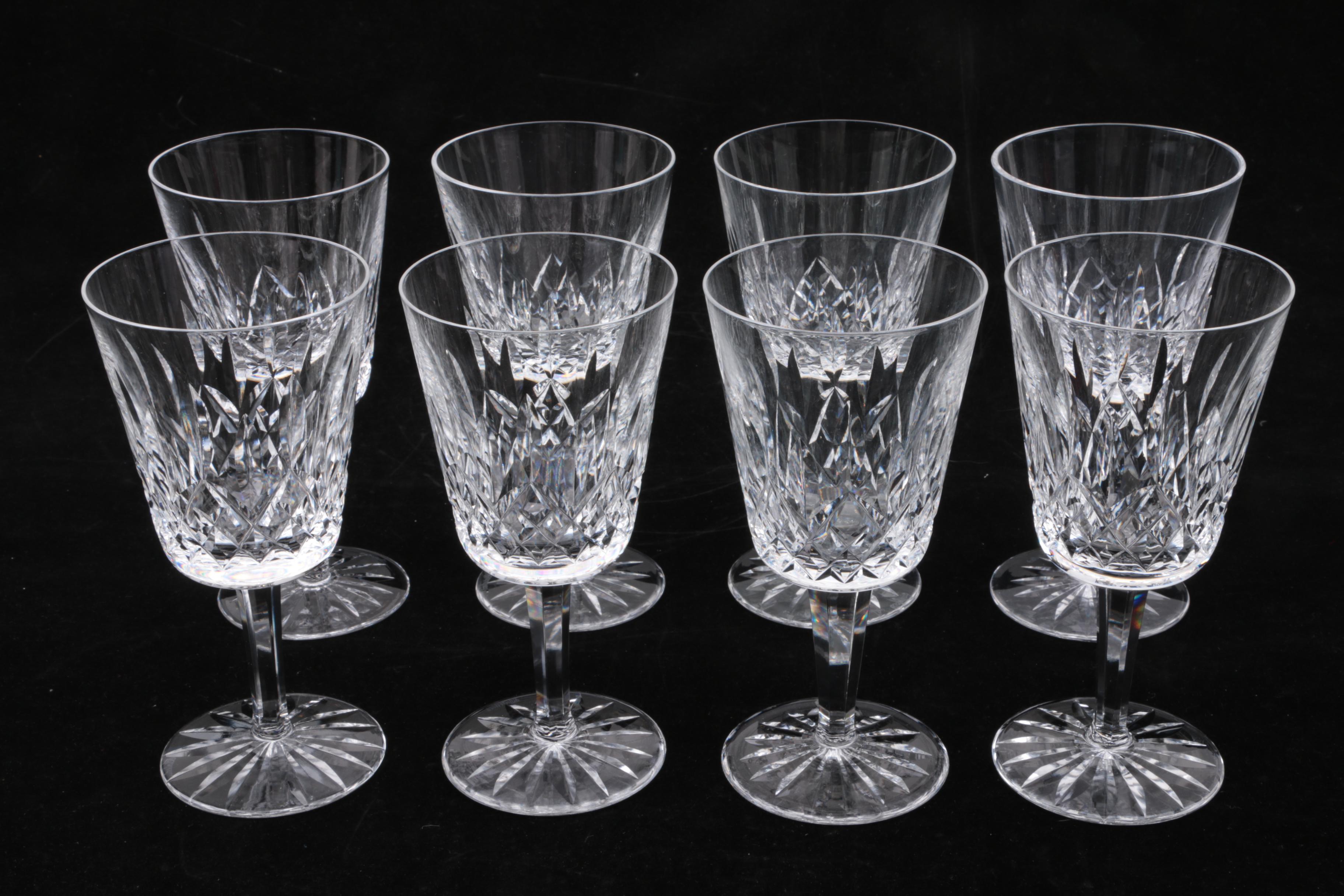 Waterford Crystal "Lismore" Water Goblets