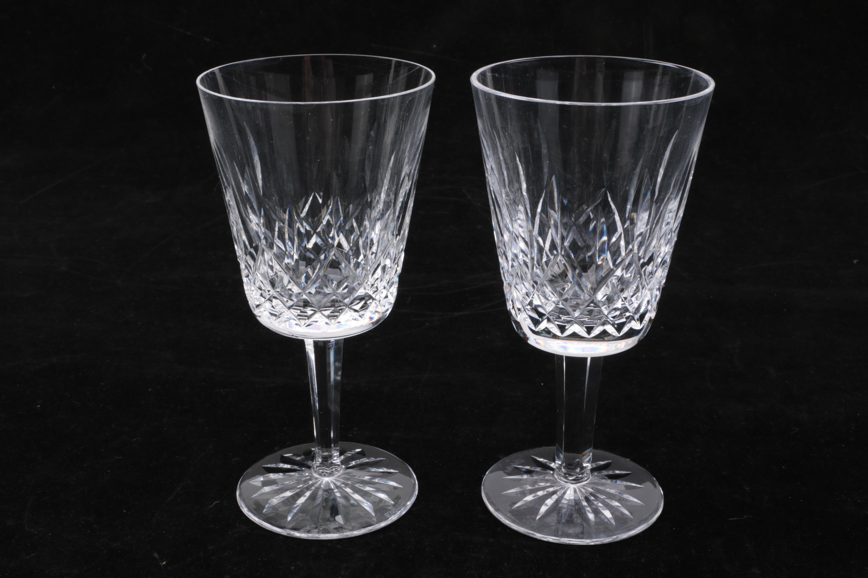Waterford Crystal "Lismore" Water Goblets