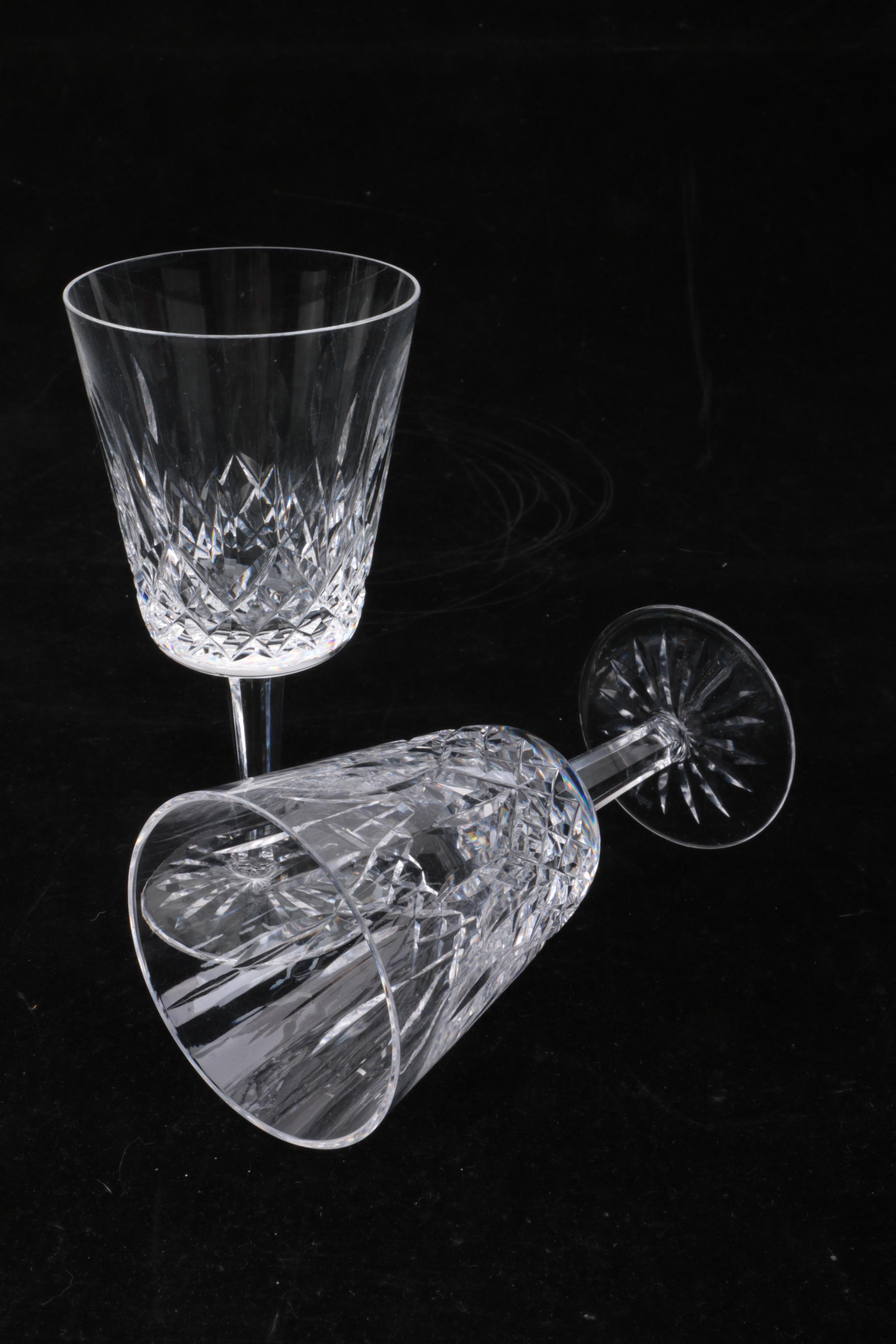 Waterford Crystal "Lismore" Water Goblets