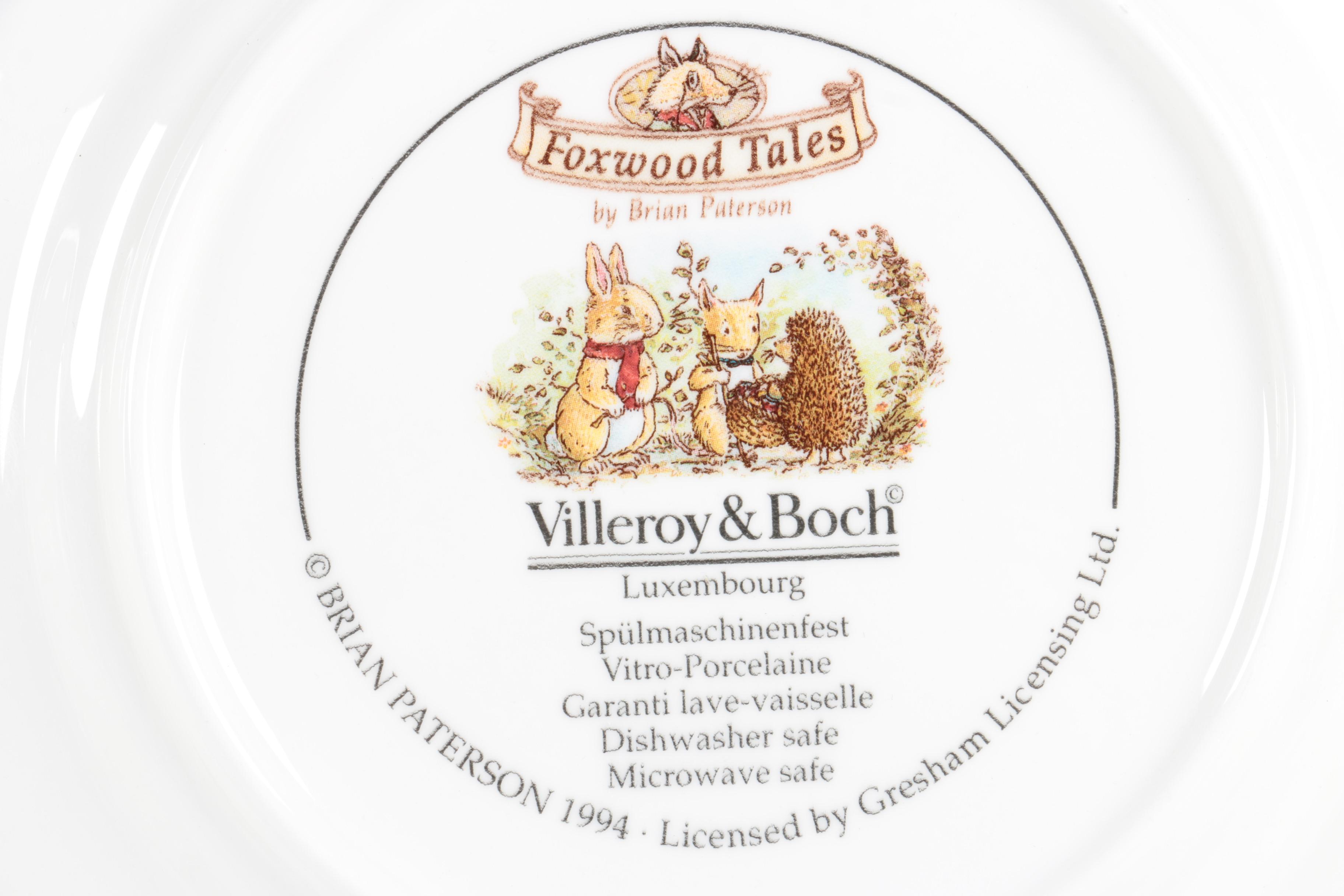 Brian Paterson for Villeroy& Boch "Foxwood Tales" Tableware
