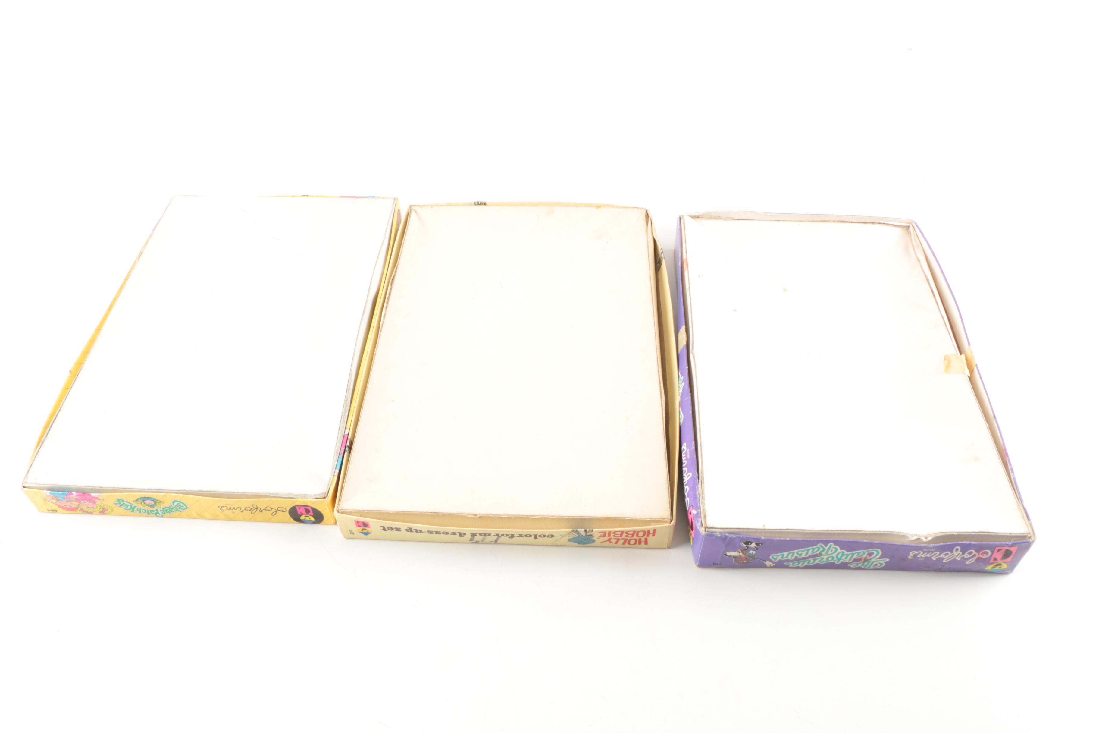 Collection of "Colorforms" Dress Up Sets