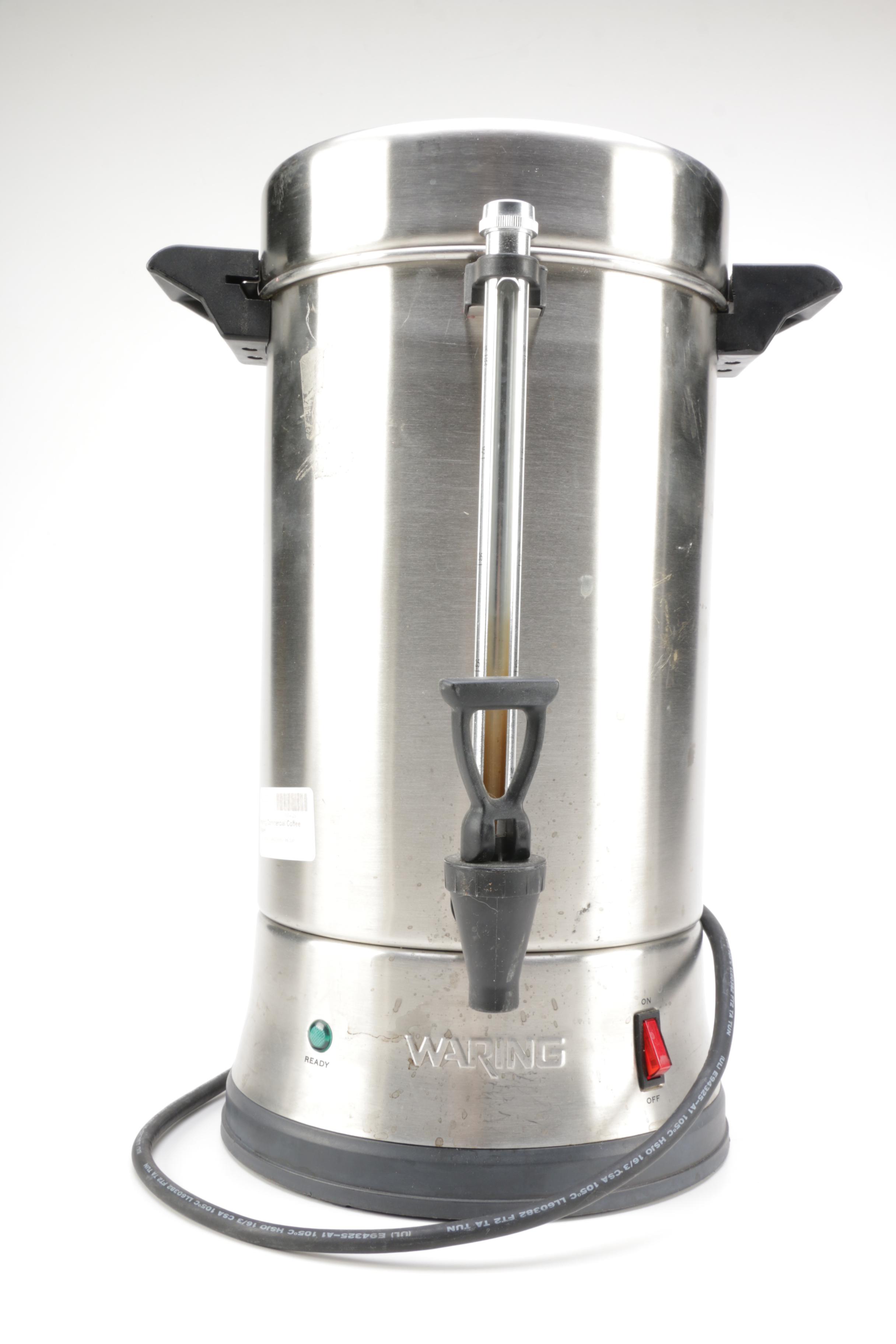 Warner Commercial Coffee Maker and Stanley Vacuum Bottle