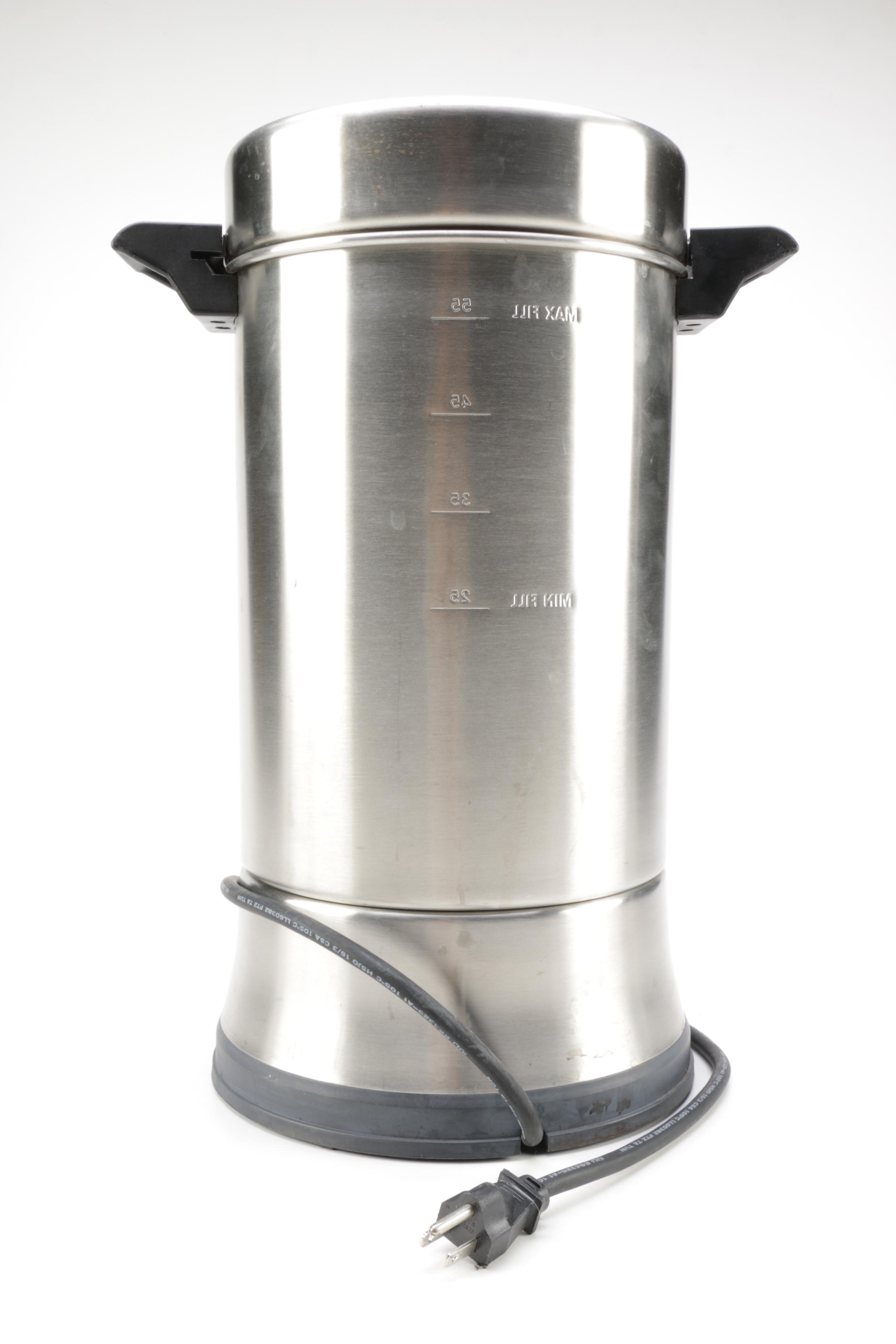 Warner Commercial Coffee Maker and Stanley Vacuum Bottle