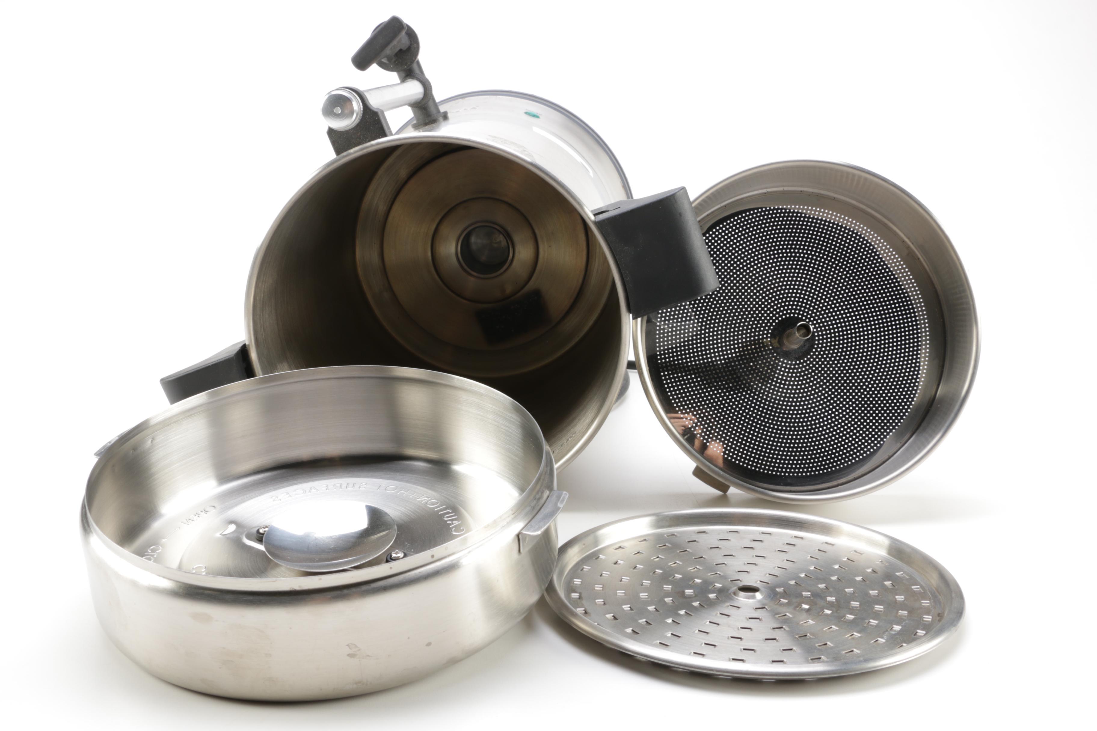 Warner Commercial Coffee Maker and Stanley Vacuum Bottle