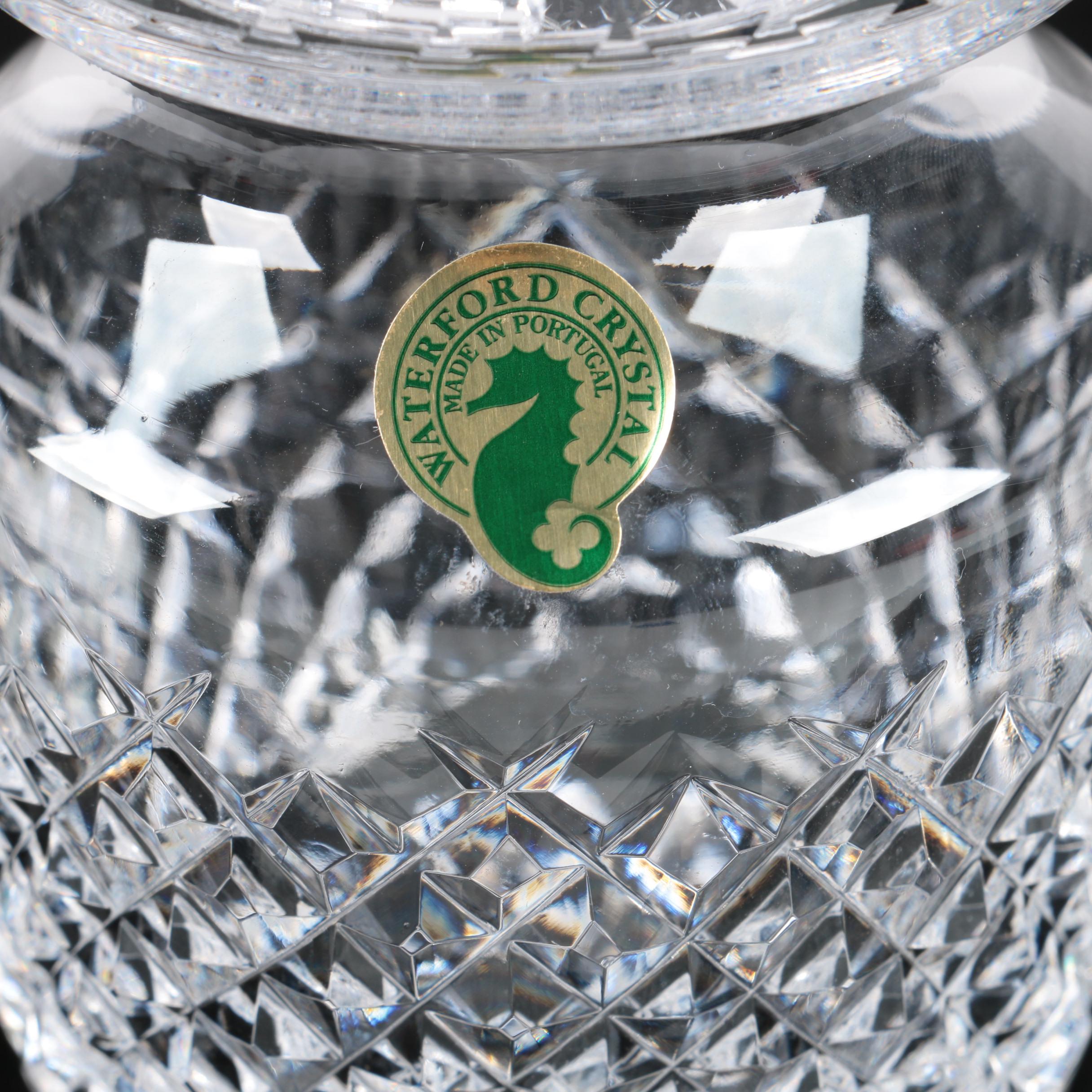 Waterford "Comeragh" Crystal Honey Jar
