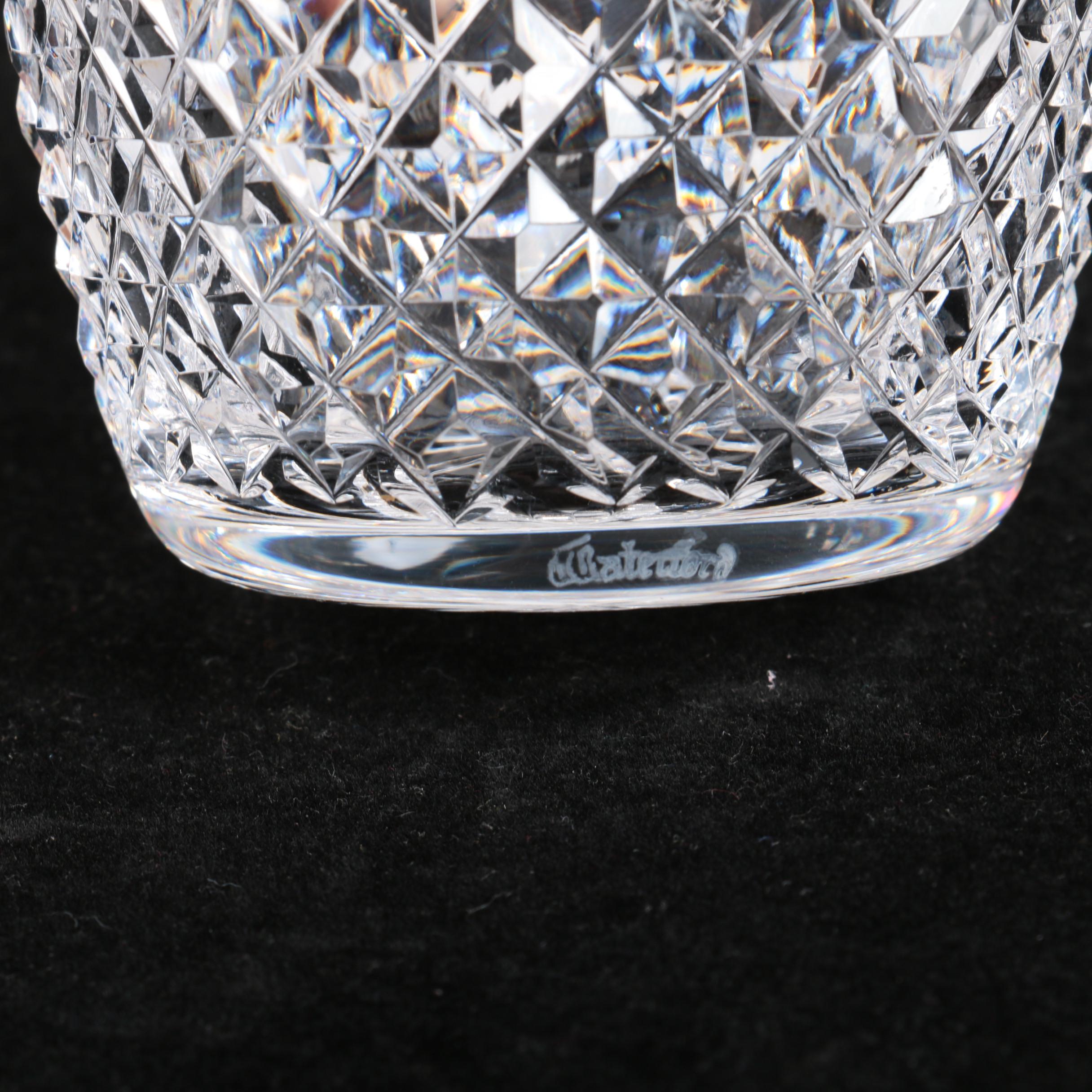 Waterford "Comeragh" Crystal Honey Jar