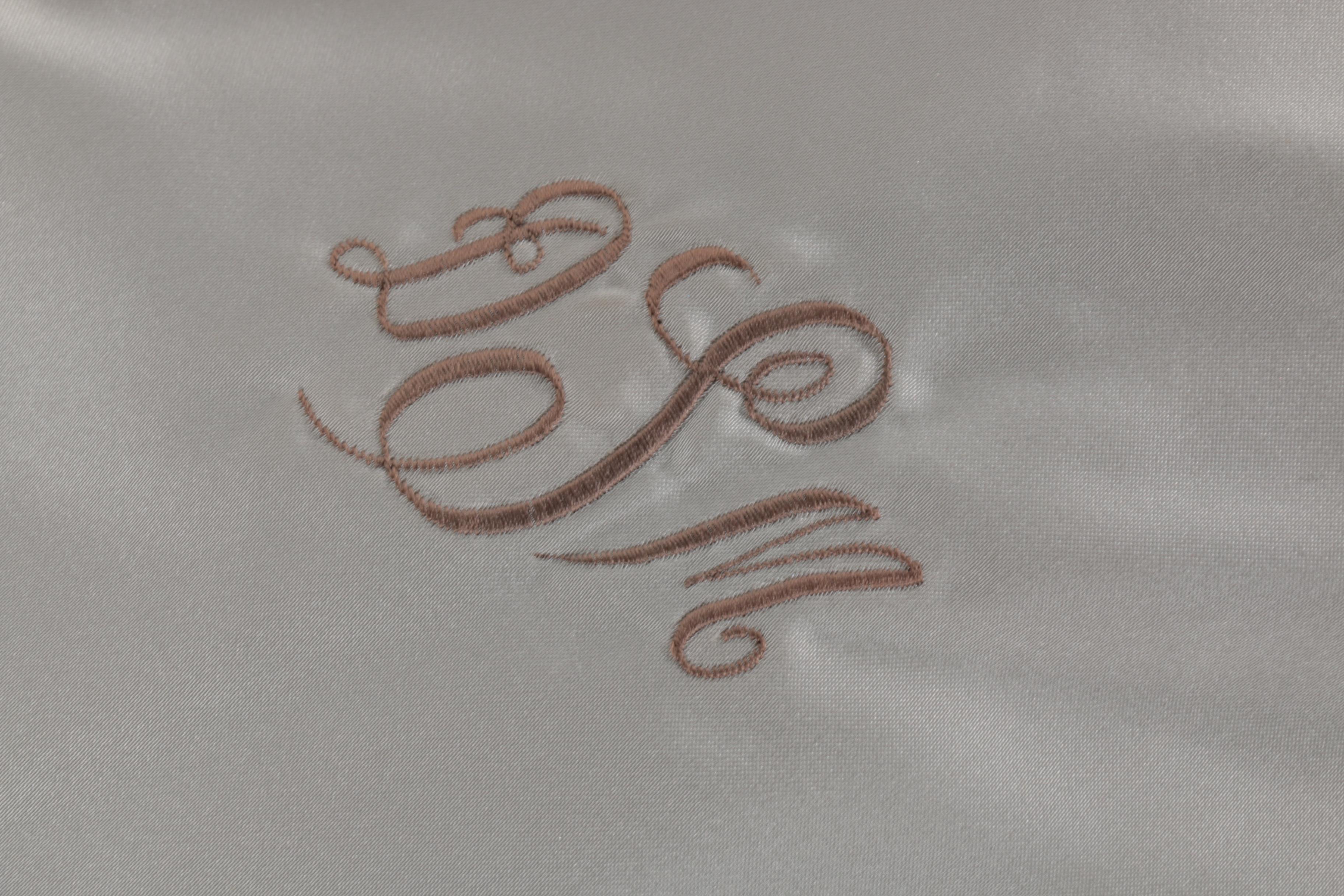 Flemington Furs Platinum Mink Fur Coat