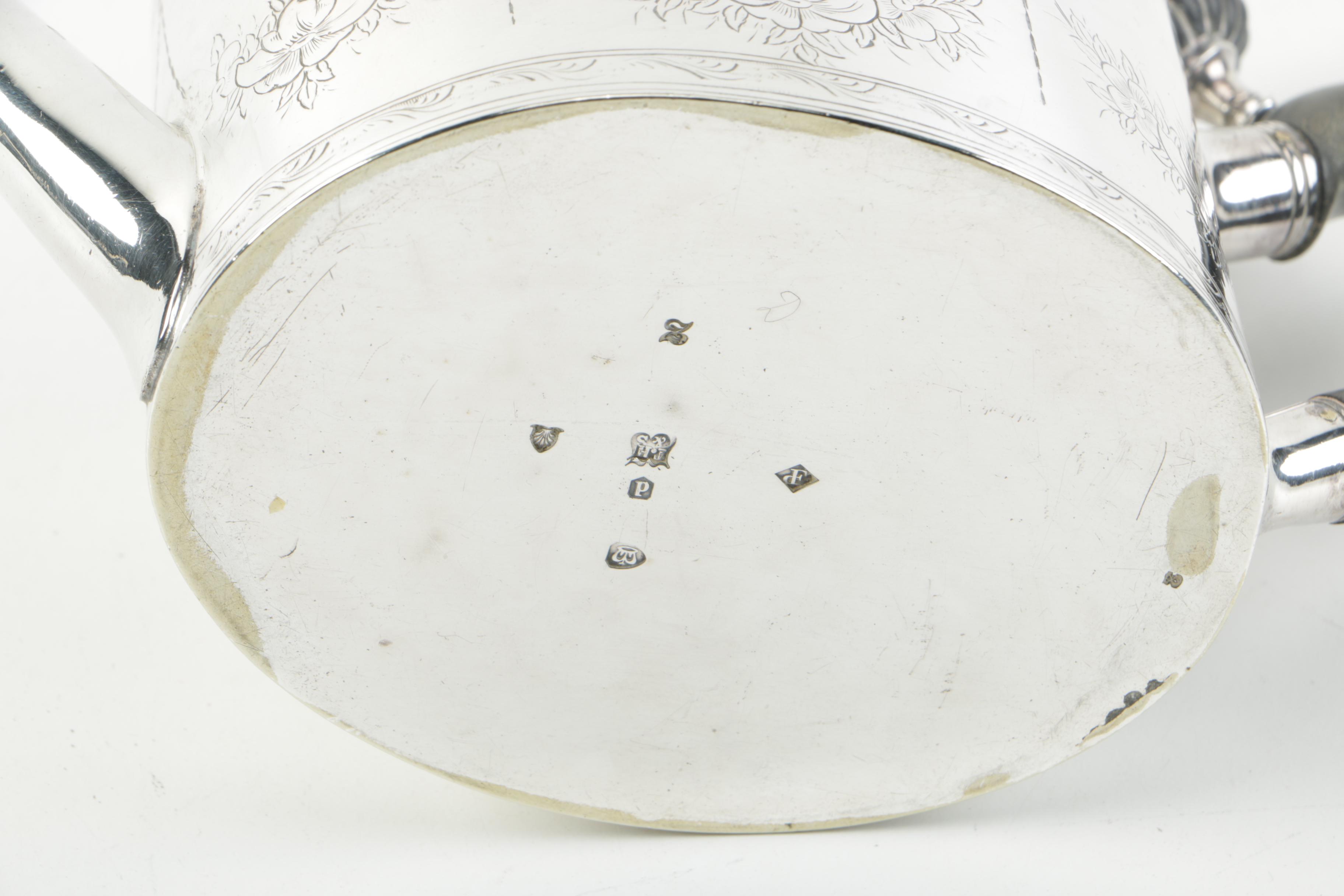 19th Century Birmingham Thomas Harwood & Co. Silver Plate Teapot