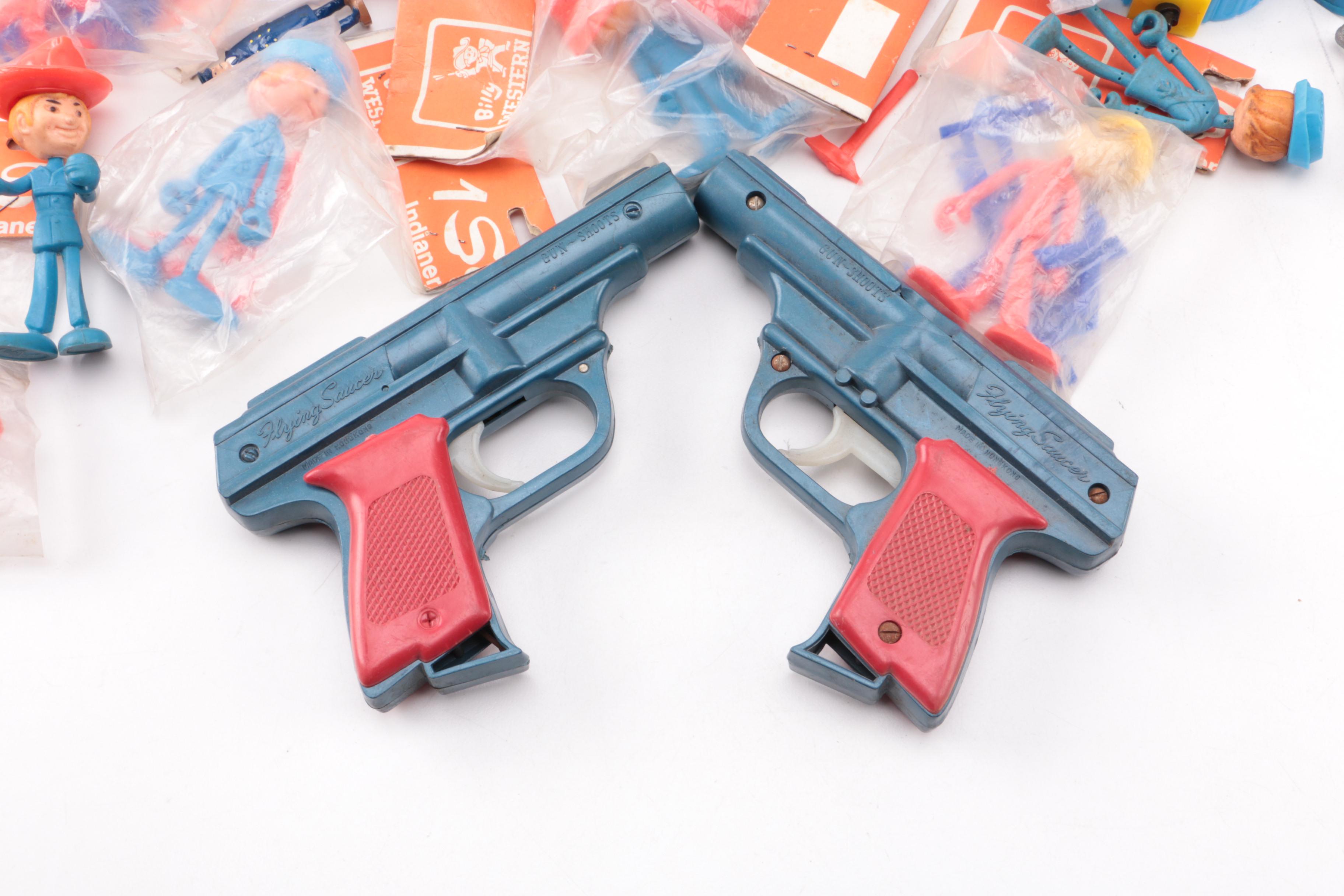 Billy Western and Flying Saucer Made Toys