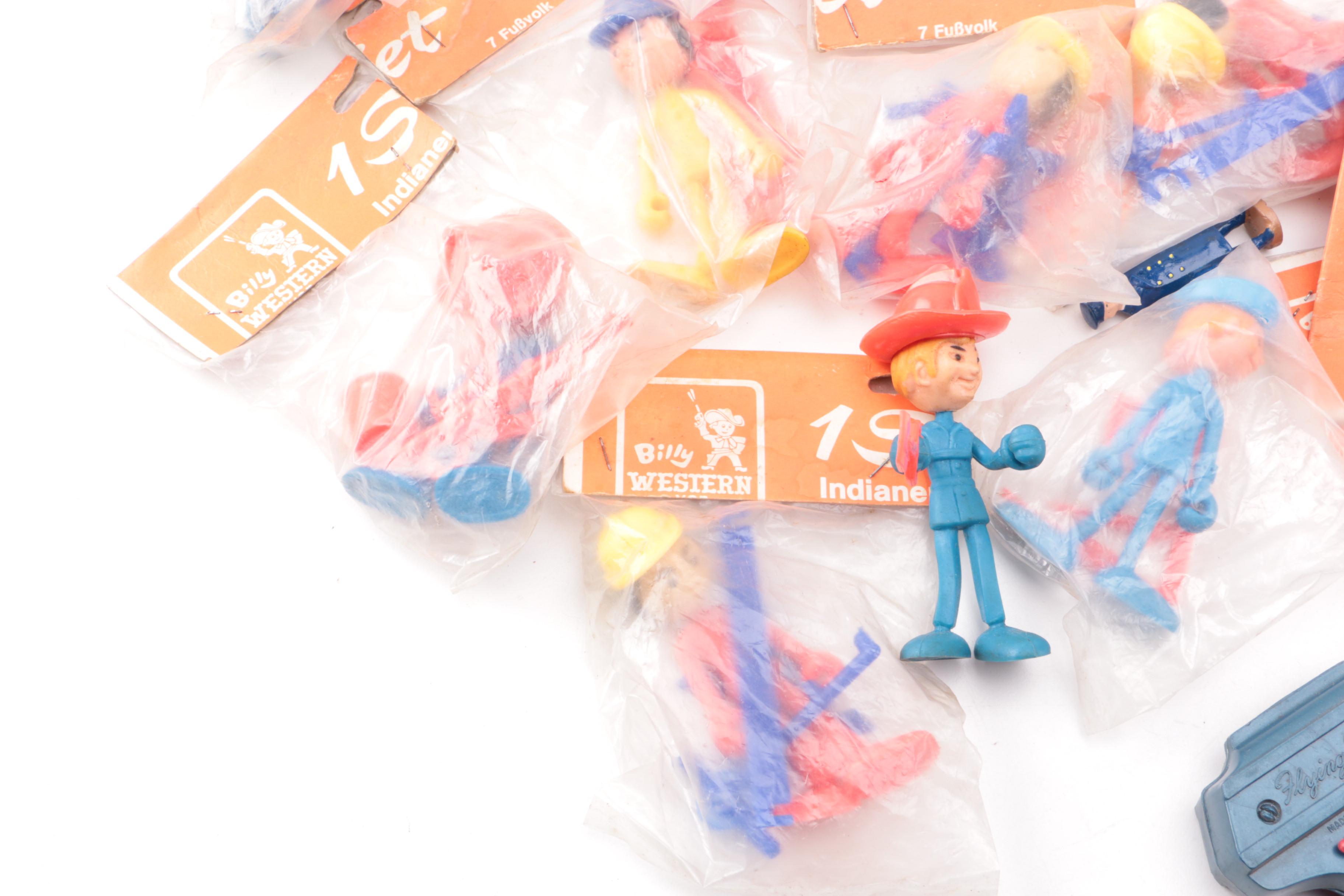 Billy Western and Flying Saucer Made Toys