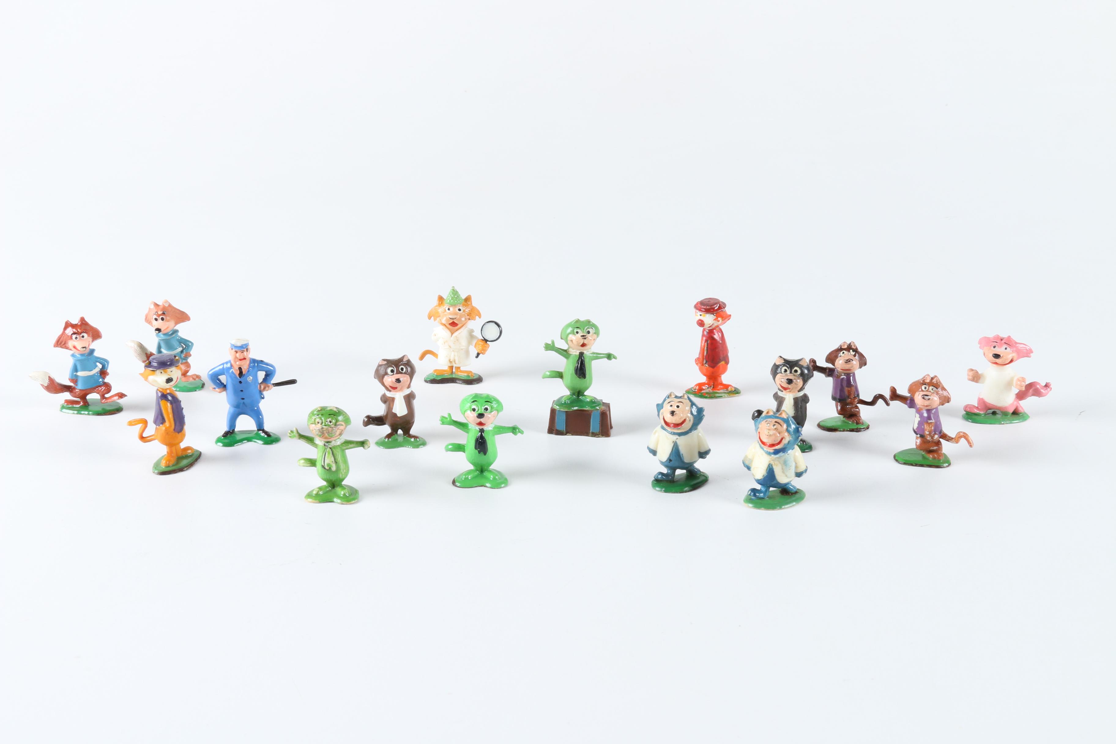 Plastic Disney and Hanna-Barbera Figurines