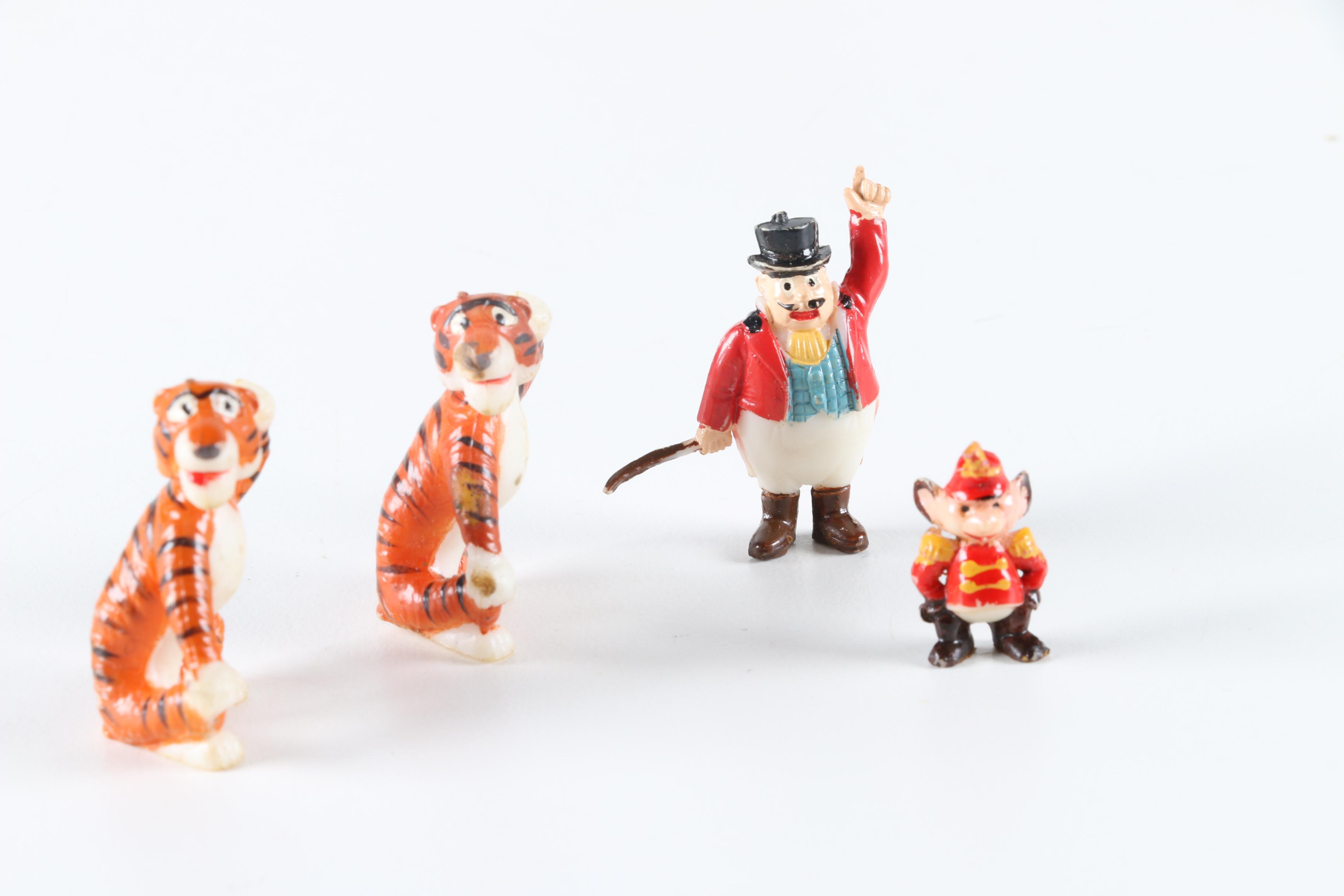 Plastic Disney and Hanna-Barbera Figurines