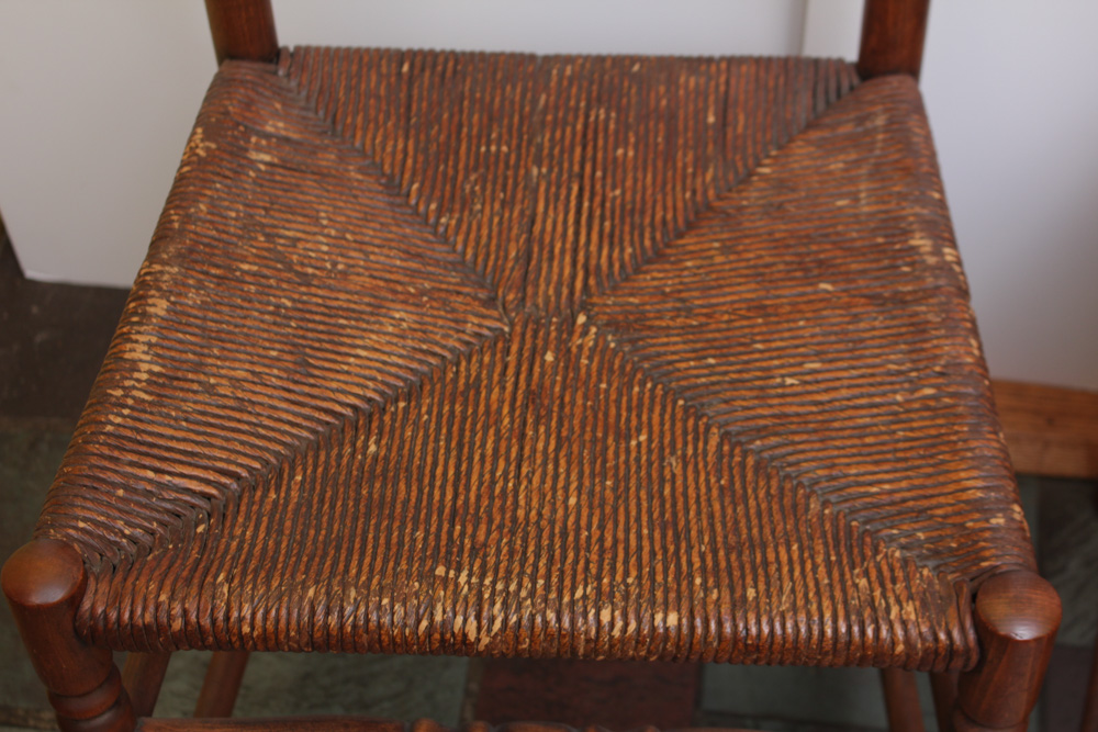 Pair of Vintage Cherry Chairs by Tell City Chair Company