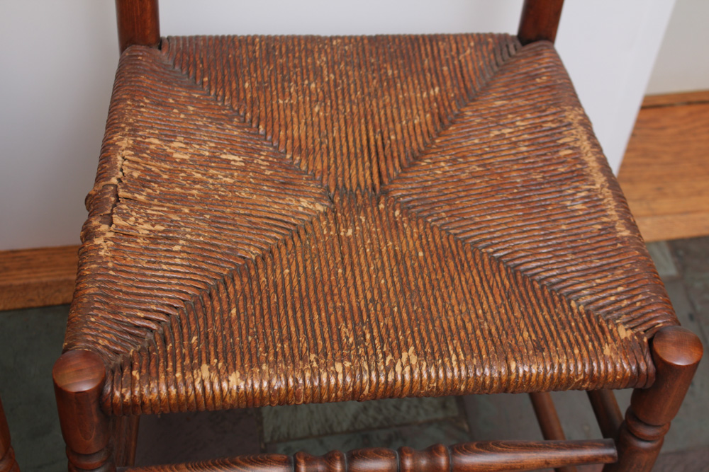 Pair of Vintage Cherry Chairs by Tell City Chair Company