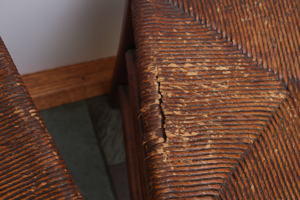 Pair of Vintage Cherry Chairs by Tell City Chair Company