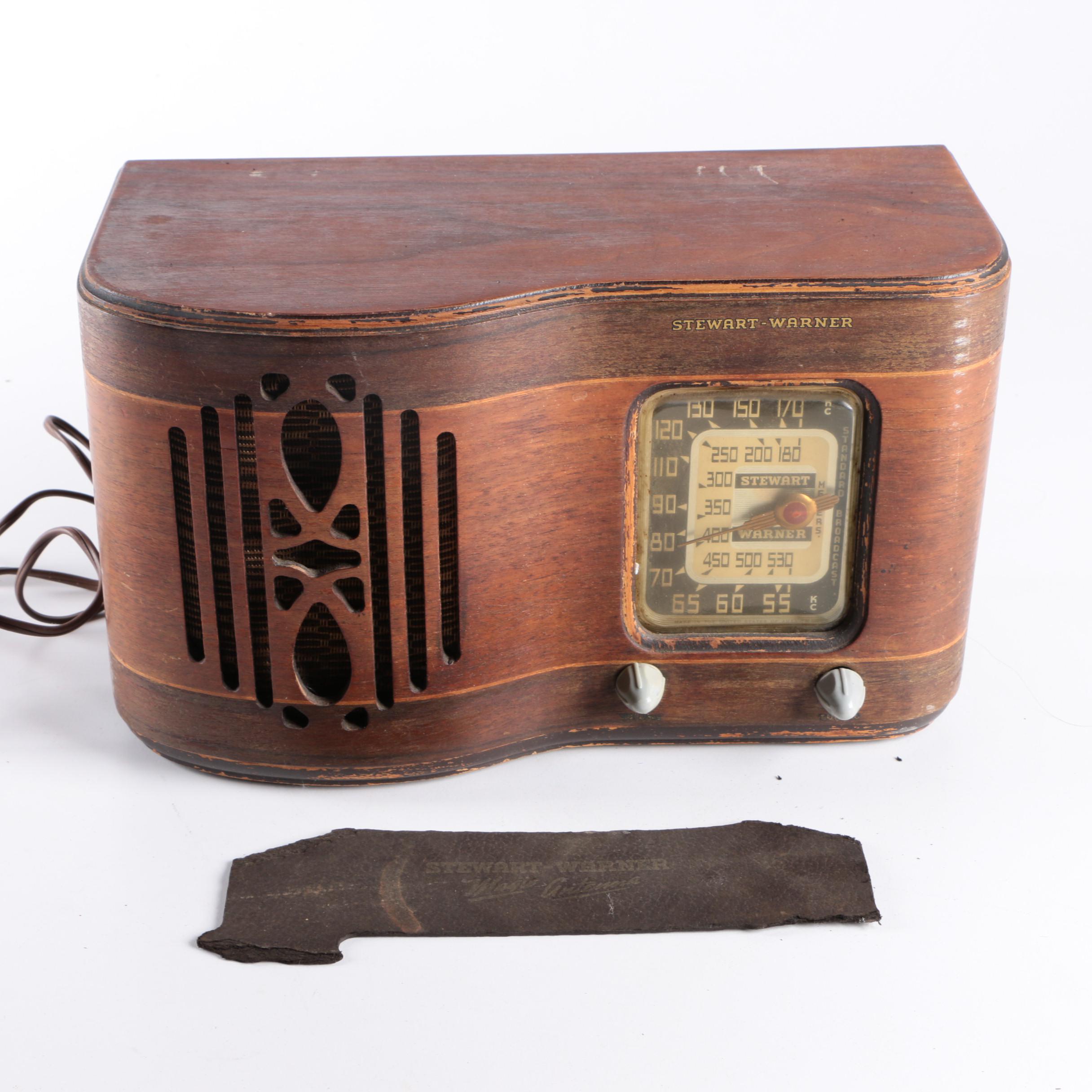 Vintage Stewart-Warner Radio