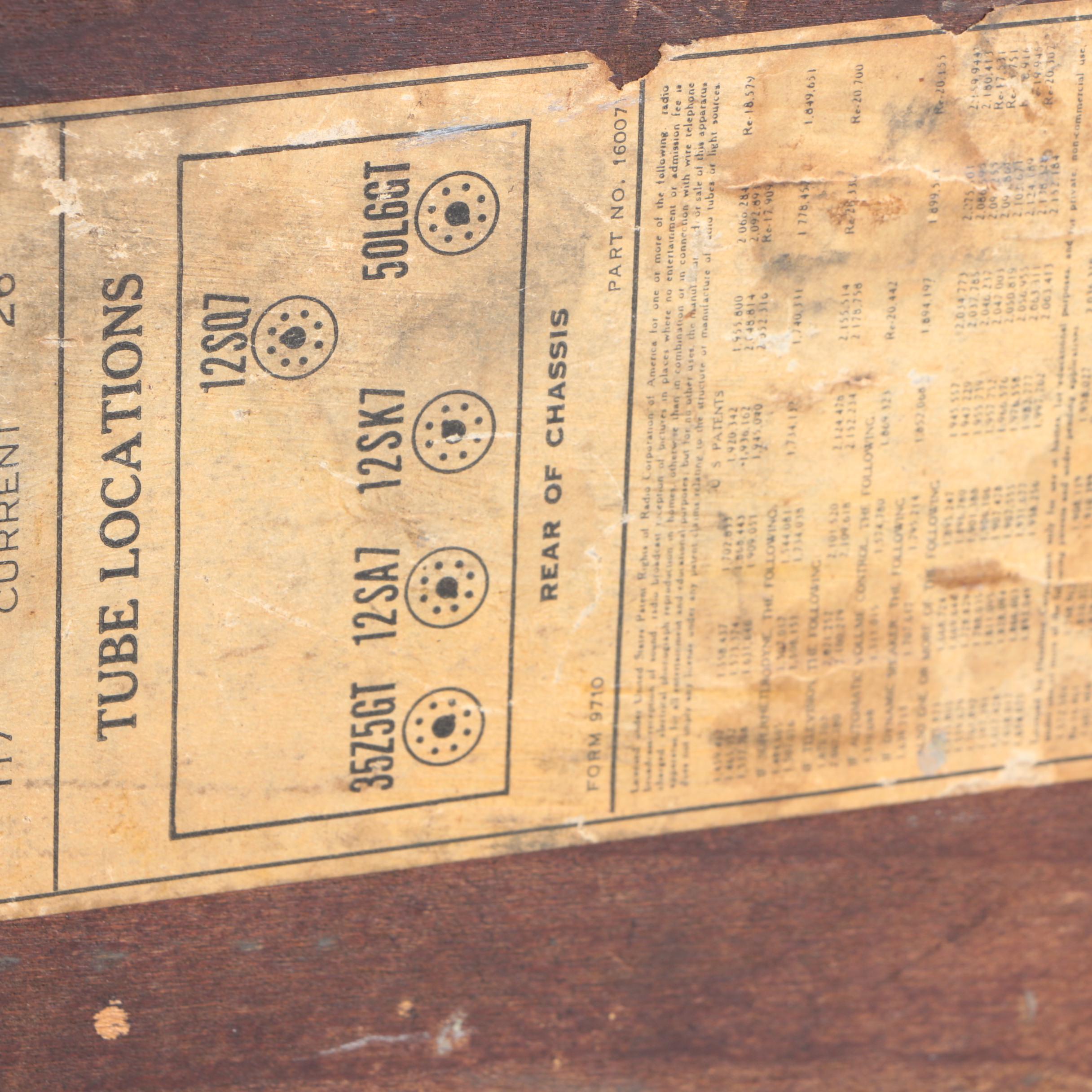 Vintage Stewart-Warner Radio