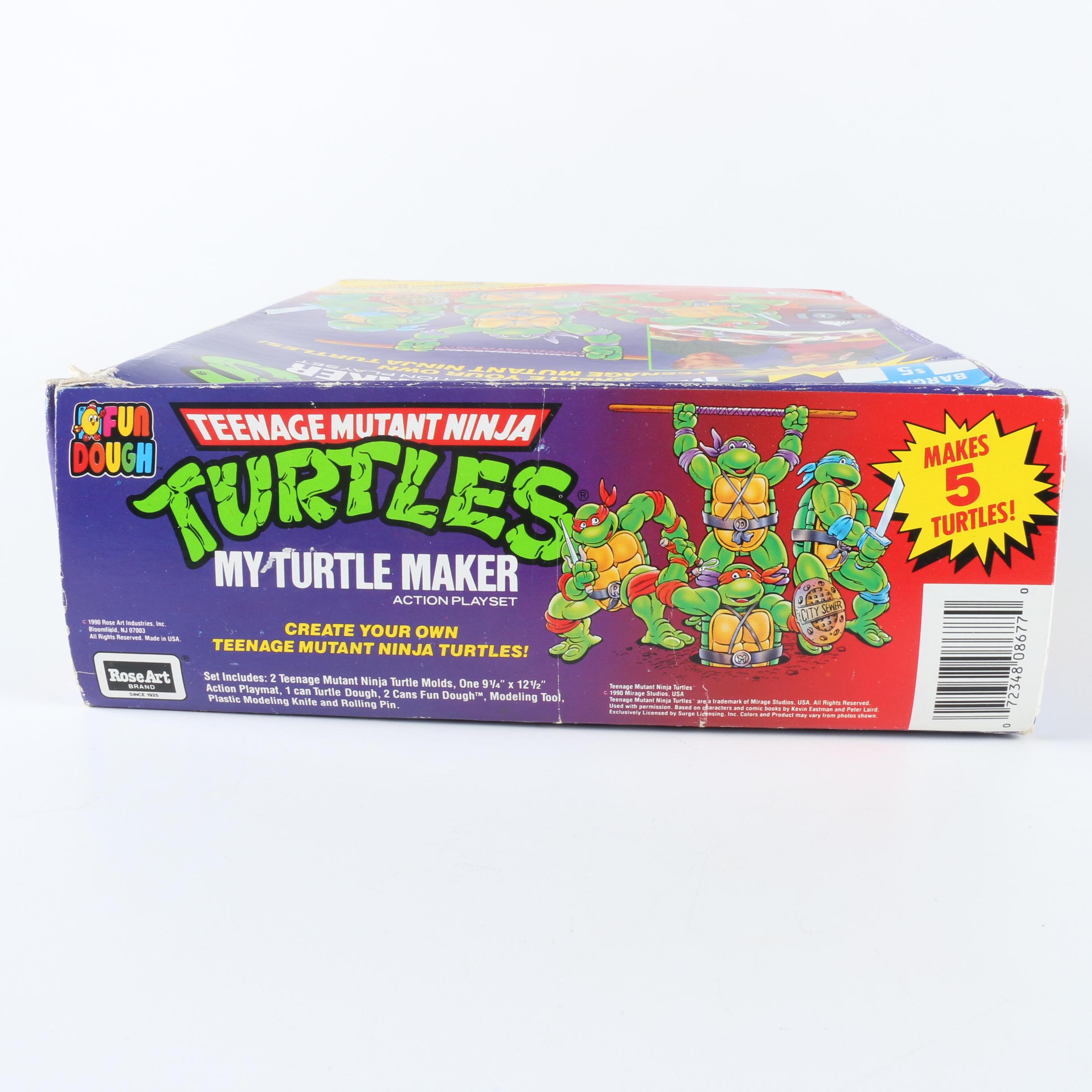 Fun Dough TMNT "Ninja Turtle Maker" Play Set