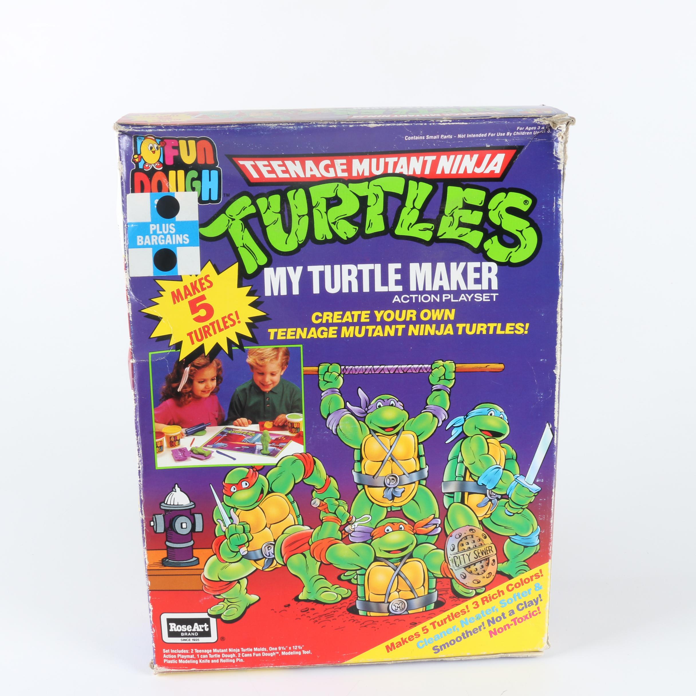 Fun Dough TMNT "Ninja Turtle Maker" Play Set