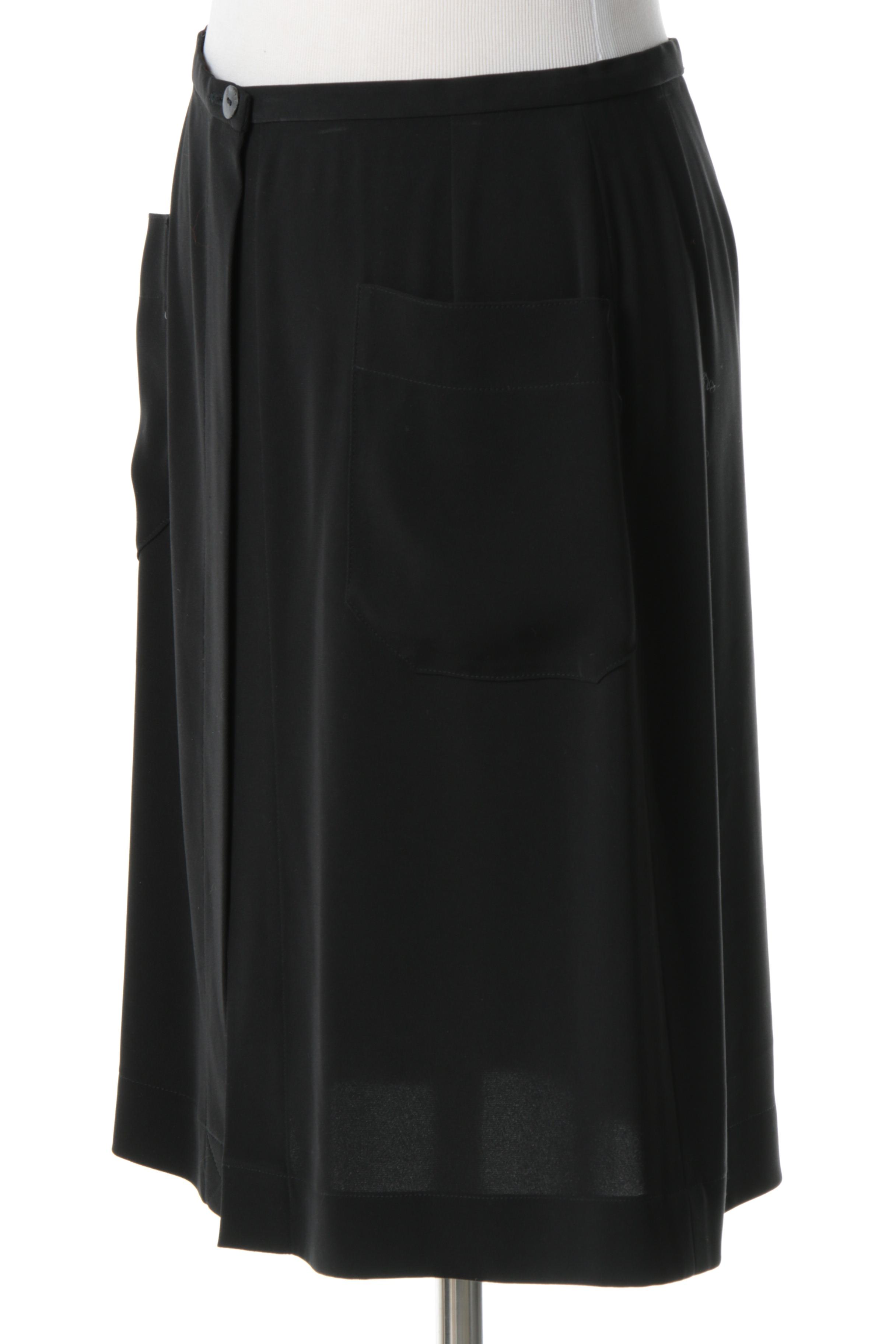 Chanel Open Front Skirt