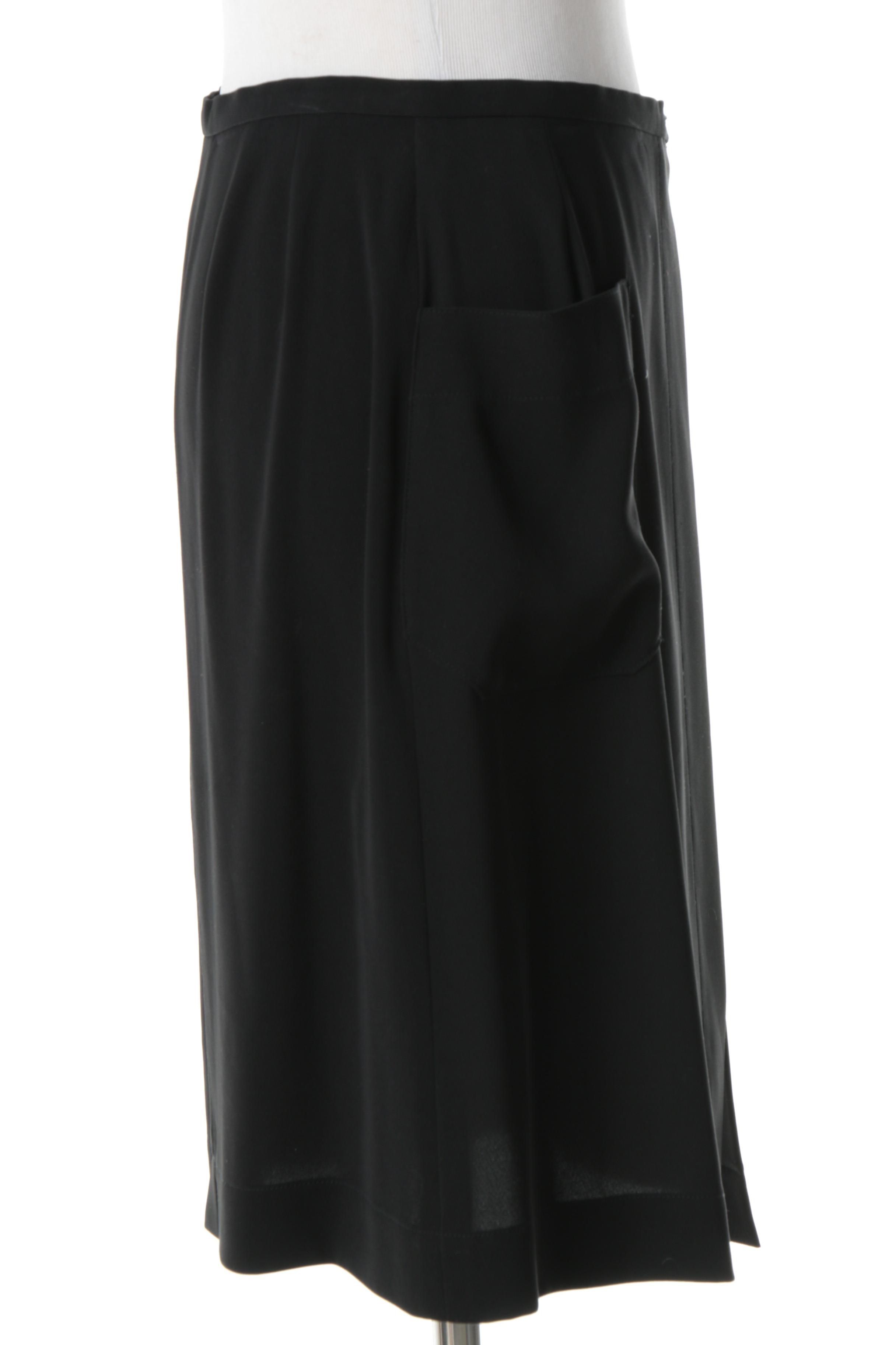 Chanel Open Front Skirt