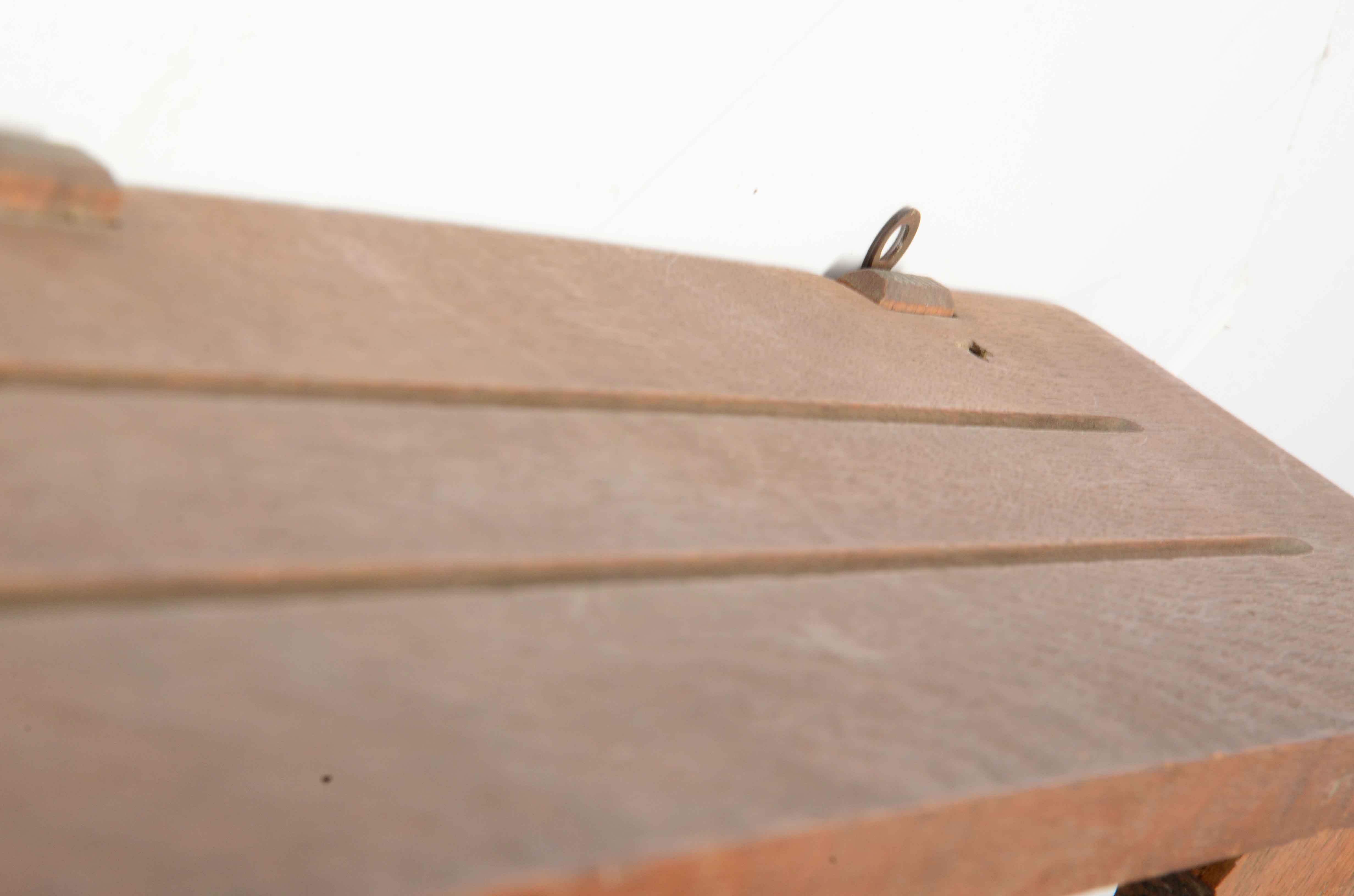 Antique Oak Wall Shelf