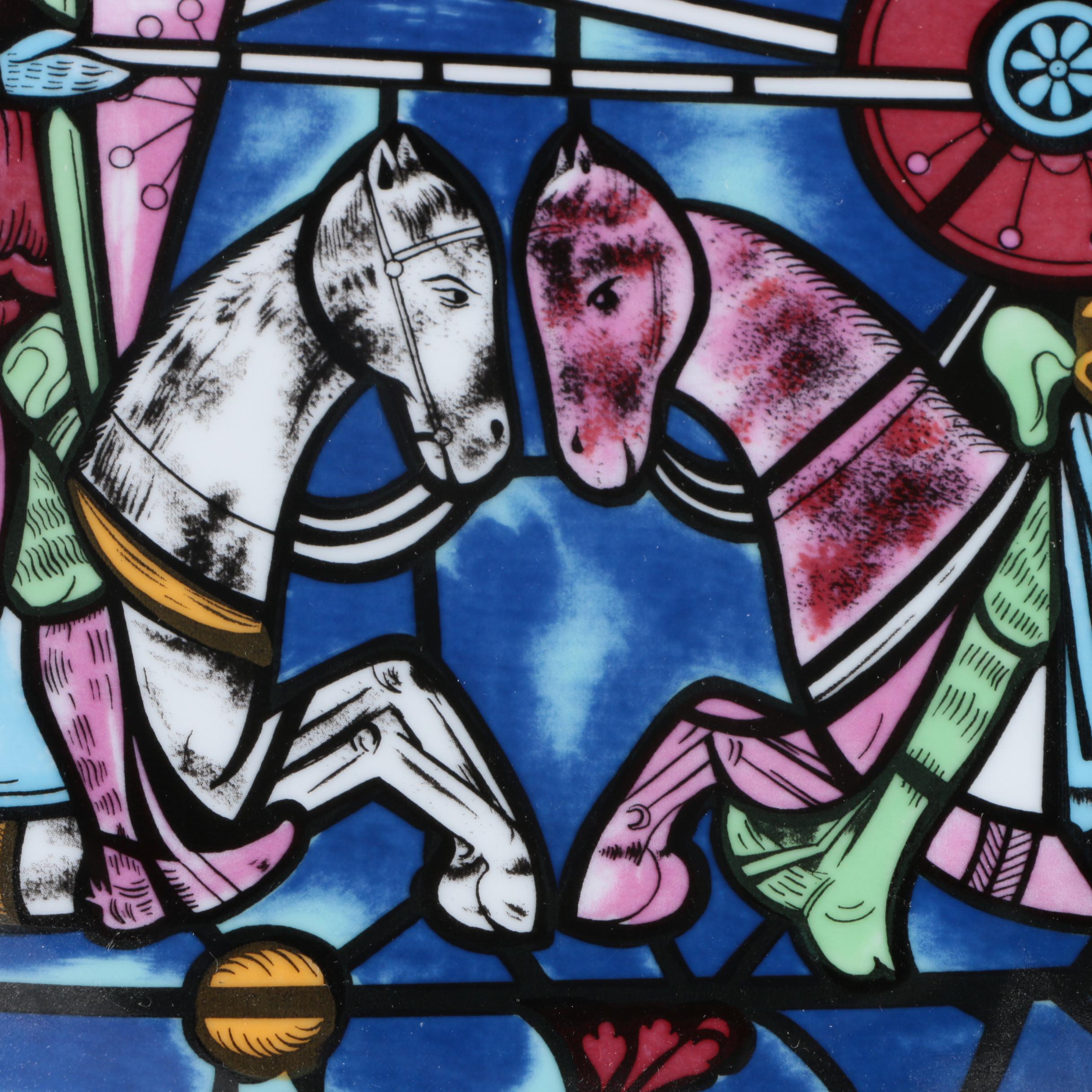 Cartier Limoges Limited Edition Cathedral Plate "Chartres"