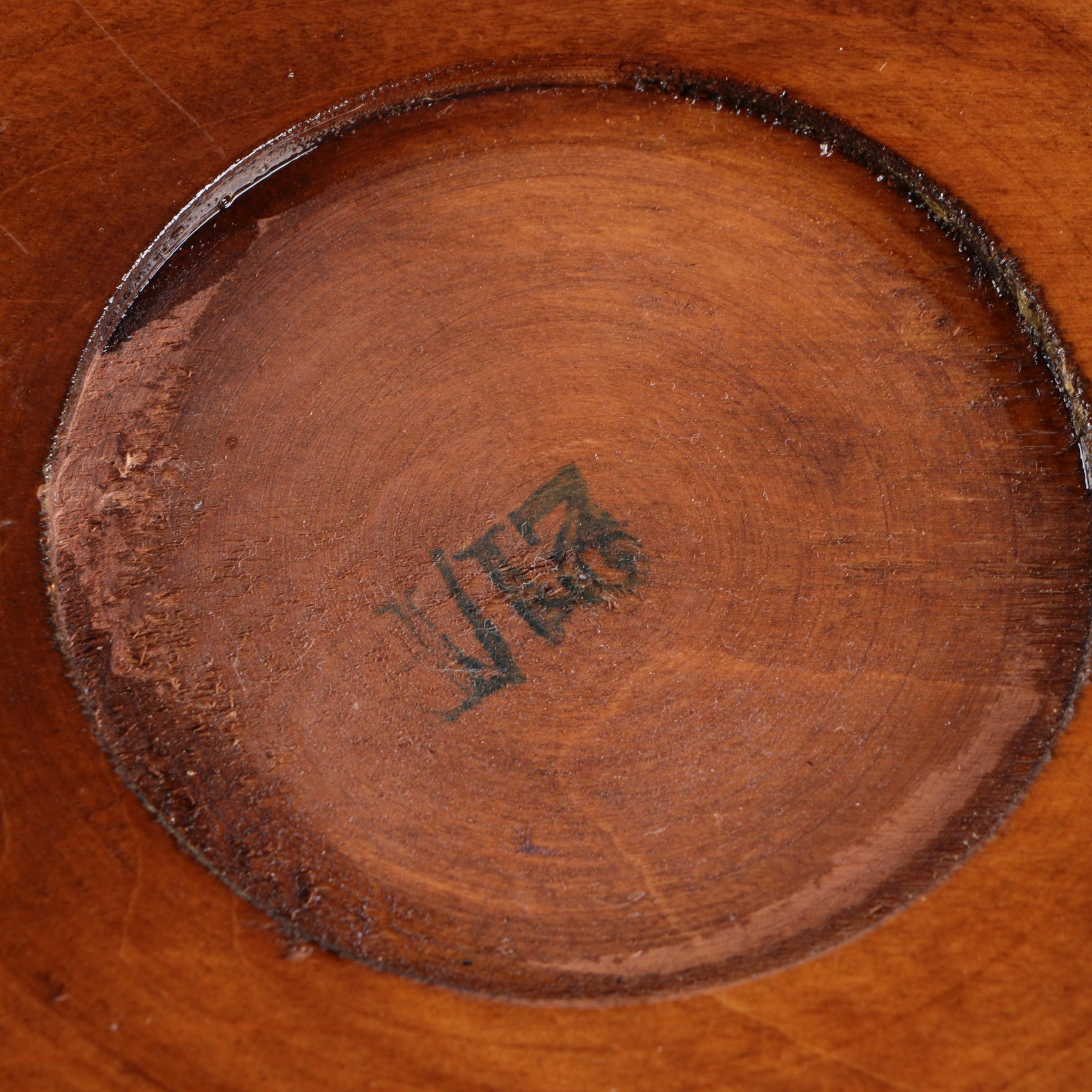 Decorative Carved Wood Plates