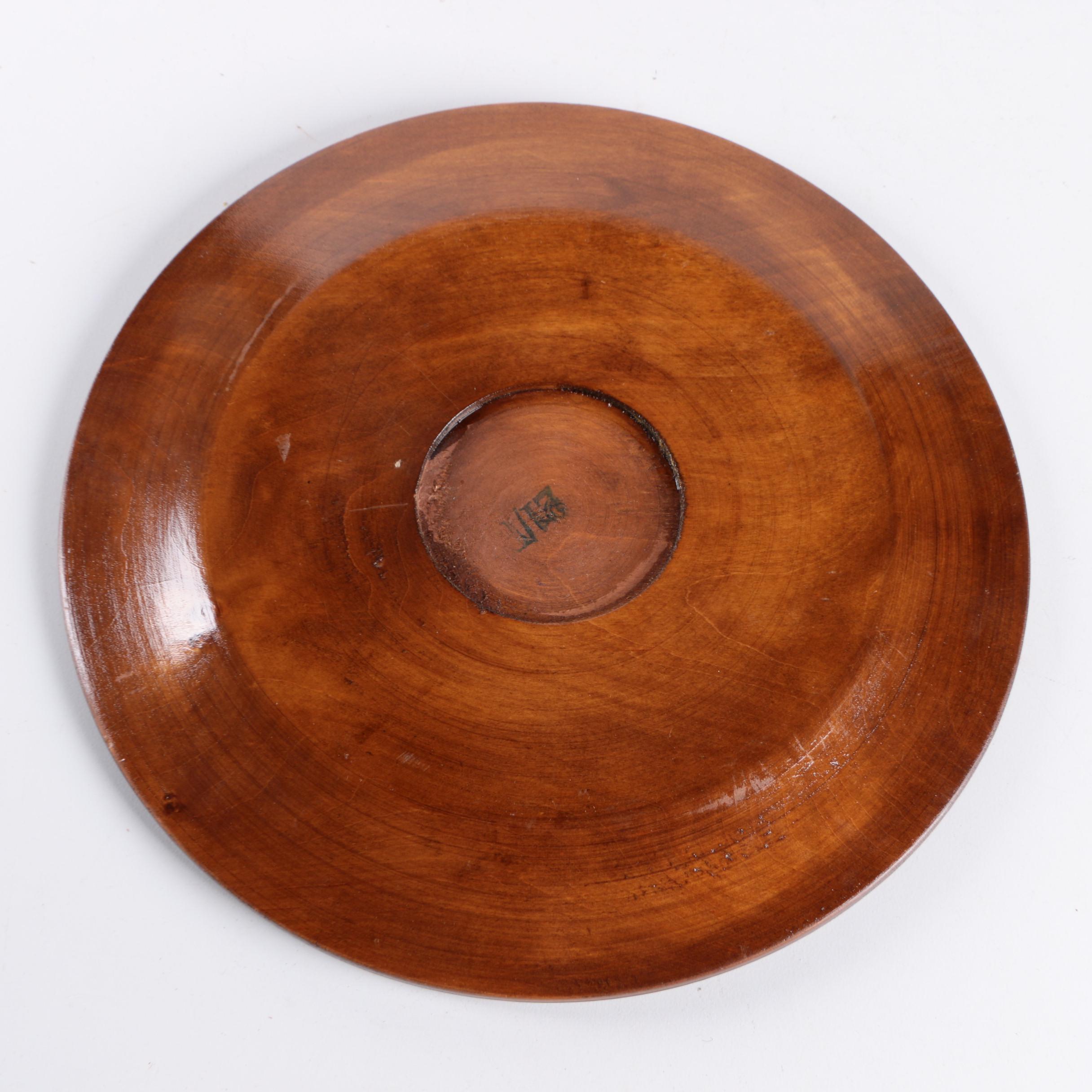 Decorative Carved Wood Plates