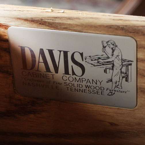 Chippendale Style Console Table by Davis Cabinet Company