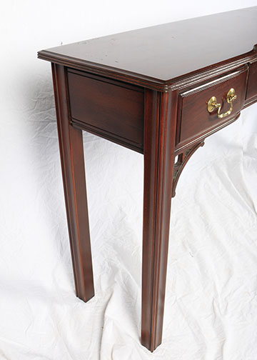 Chippendale Style Console Table by Davis Cabinet Company