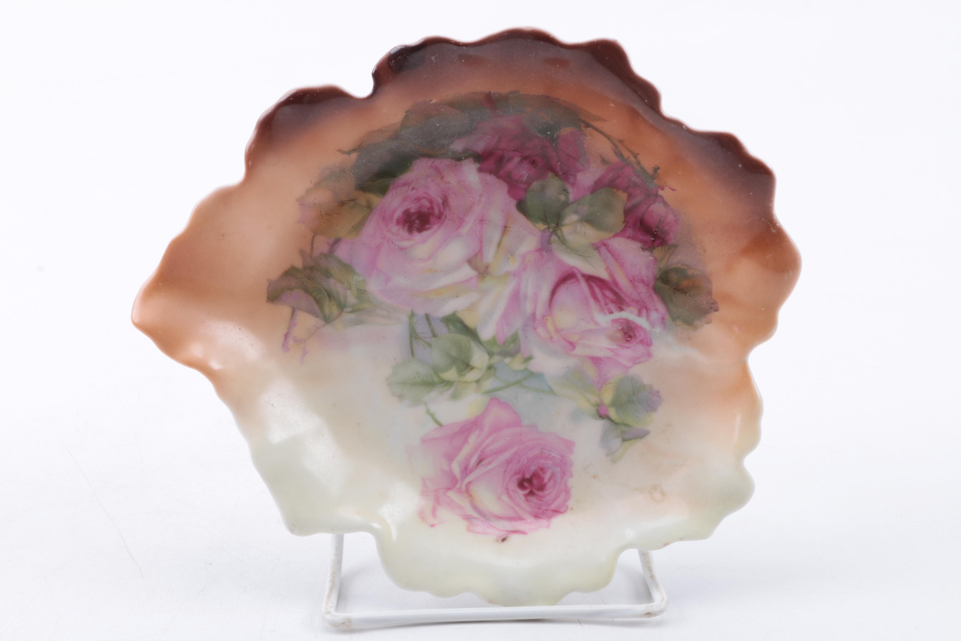 Antique and Vintage Porcelain Plates Including Haviland