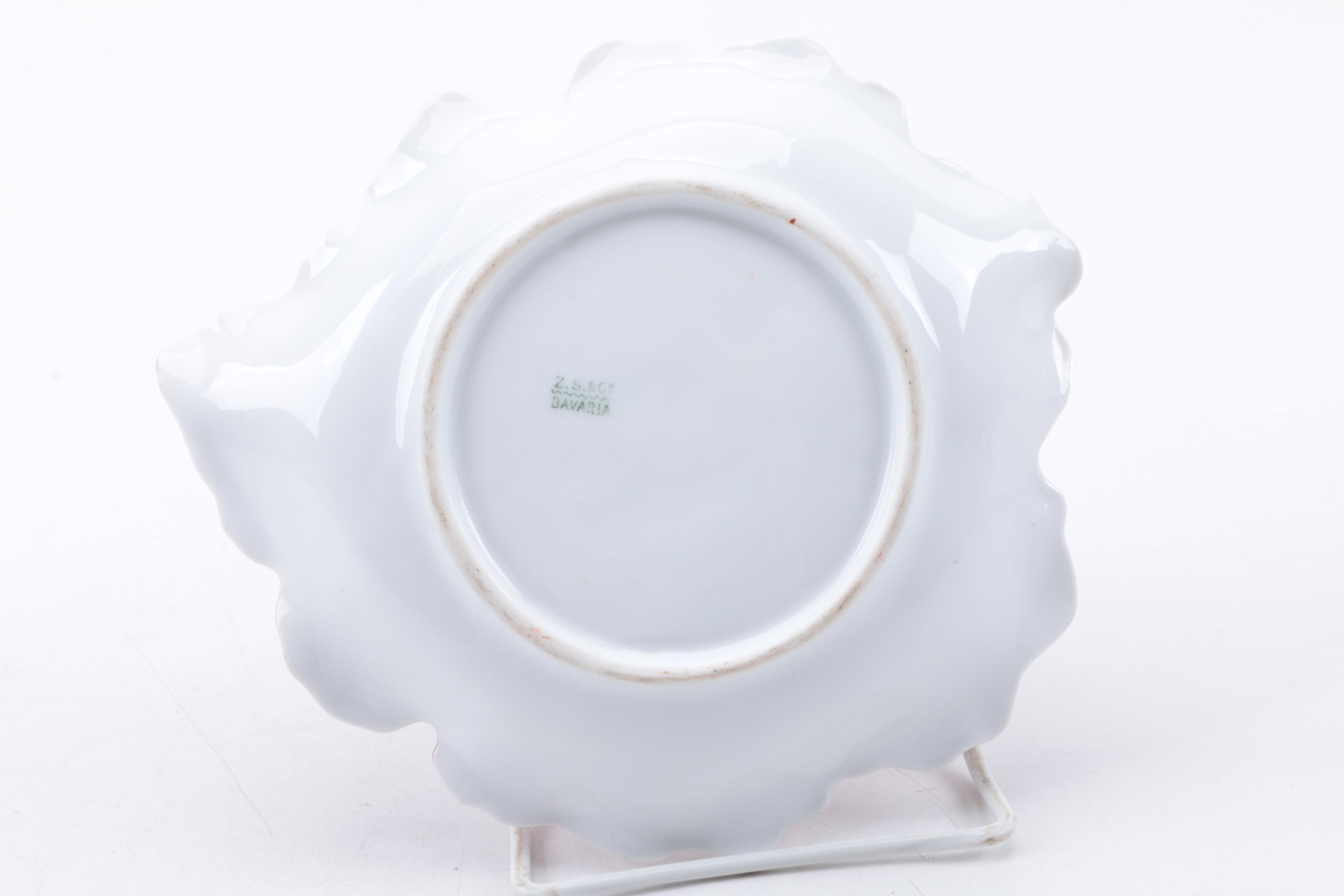 Antique and Vintage Porcelain Plates Including Haviland