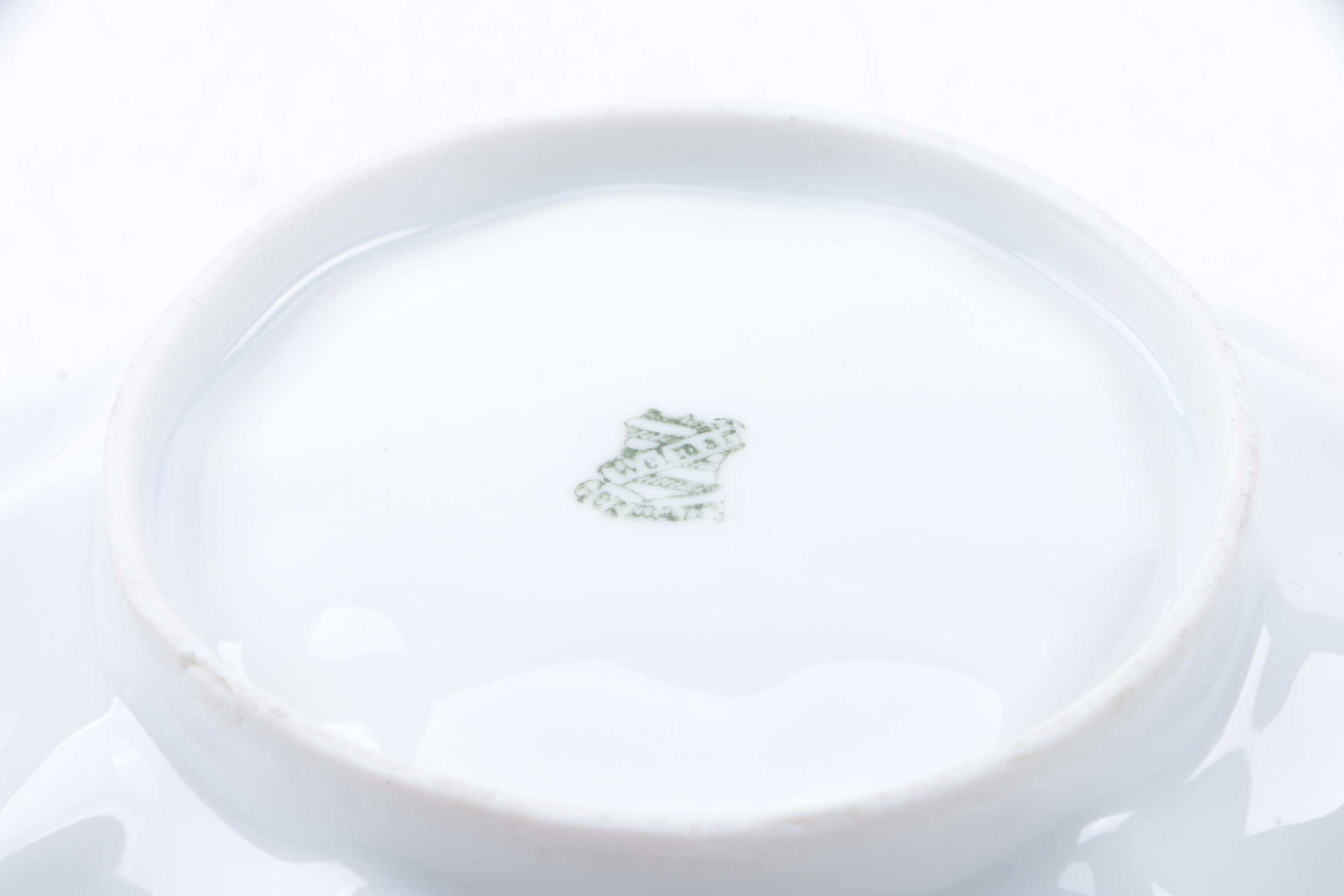 Antique and Vintage Porcelain Plates Including Haviland