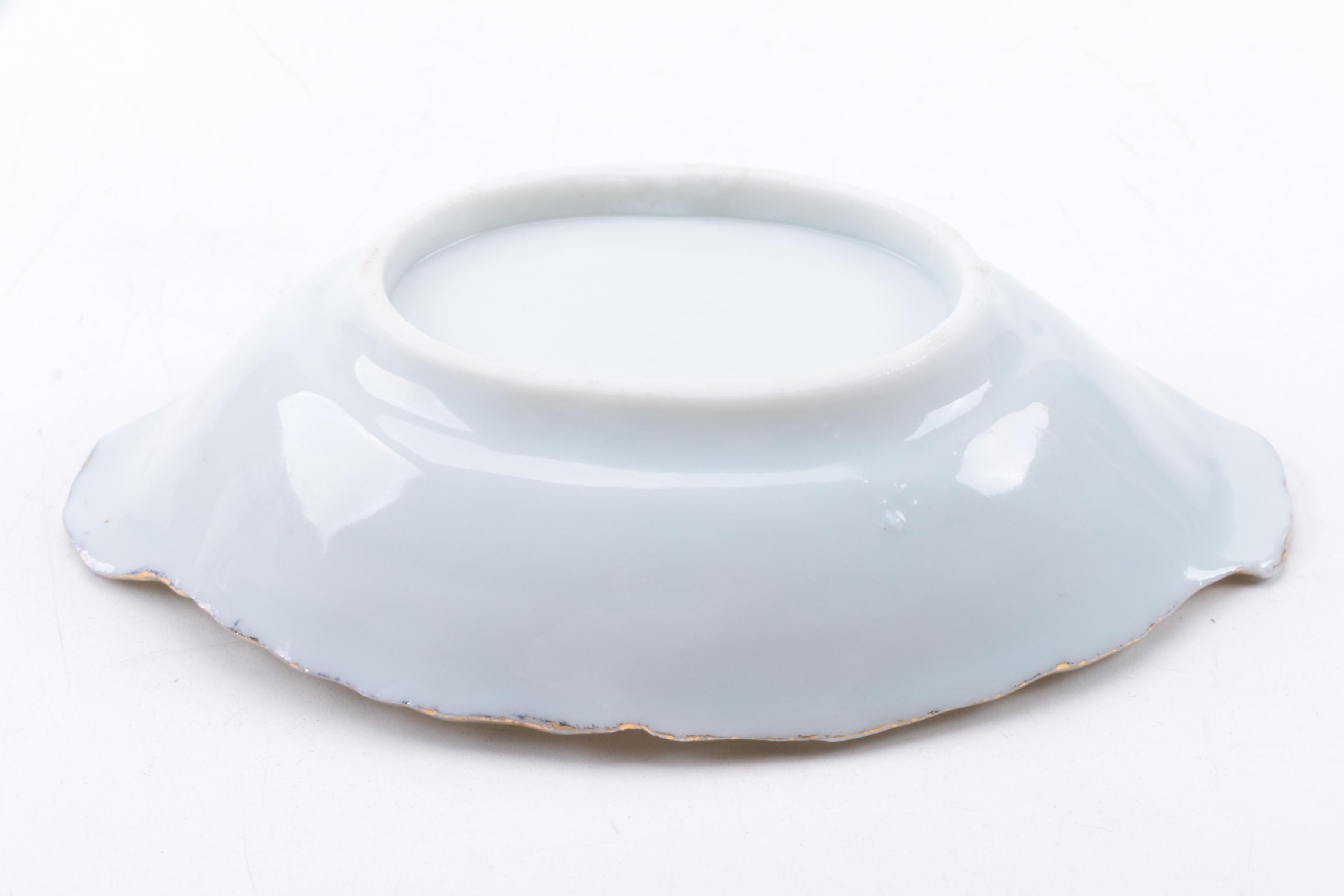 Antique and Vintage Porcelain Plates Including Haviland