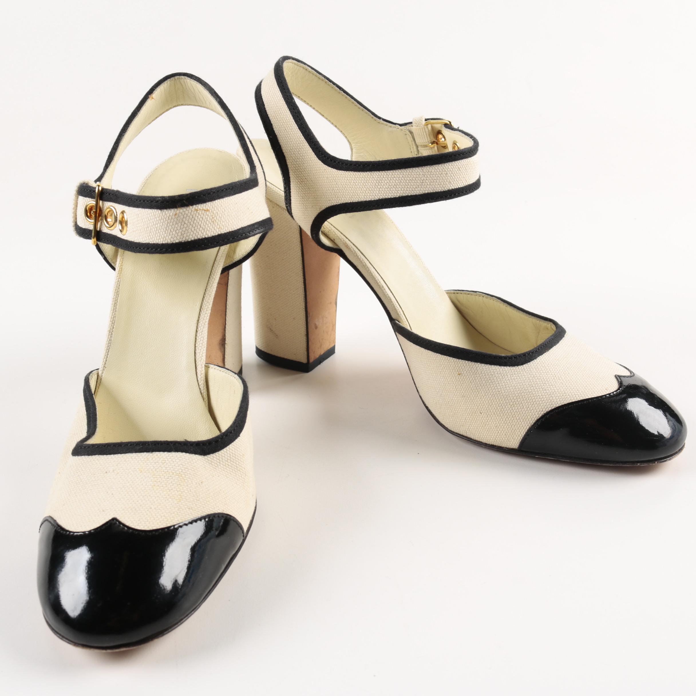 Miu Miu Spectator Style Heels