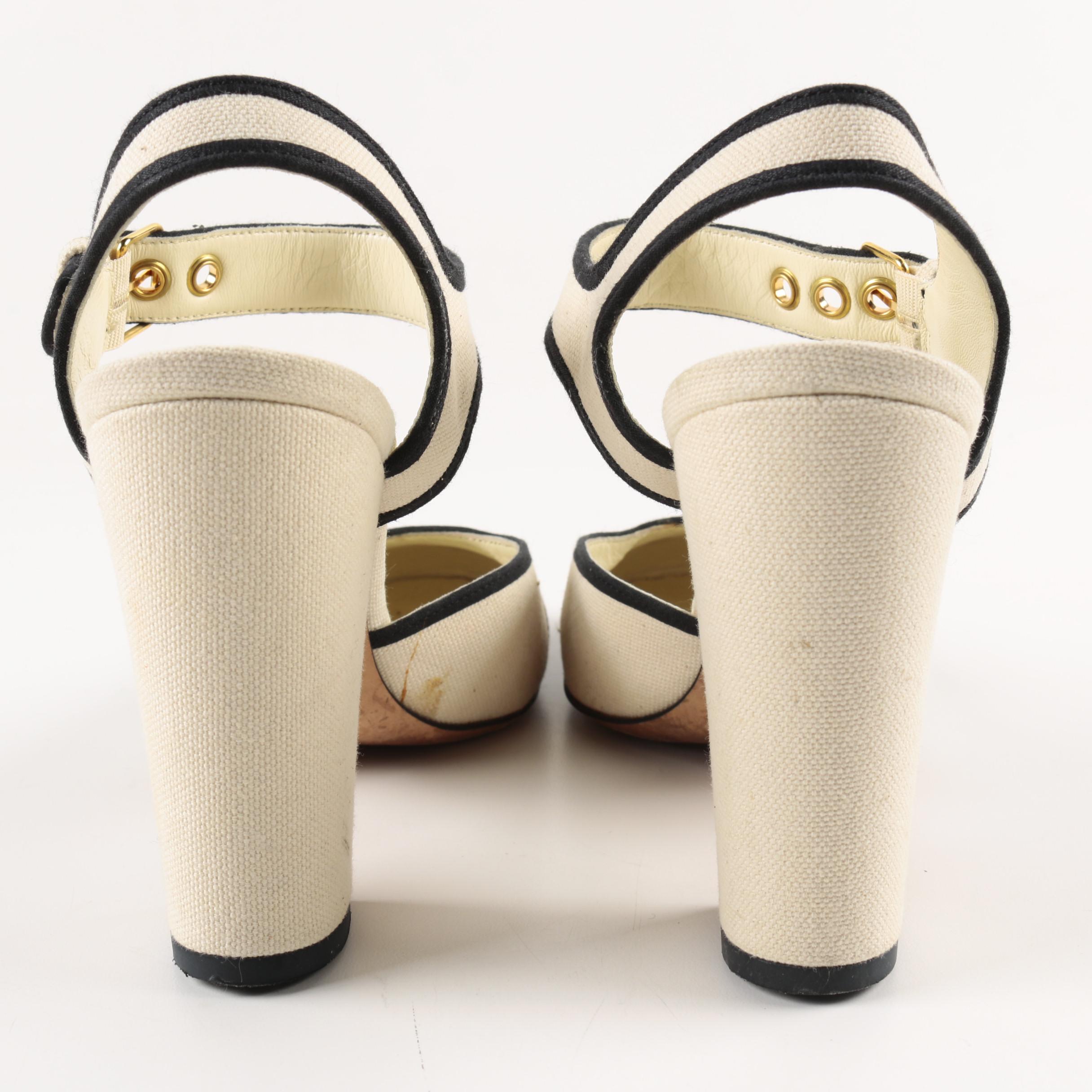 Miu Miu Spectator Style Heels