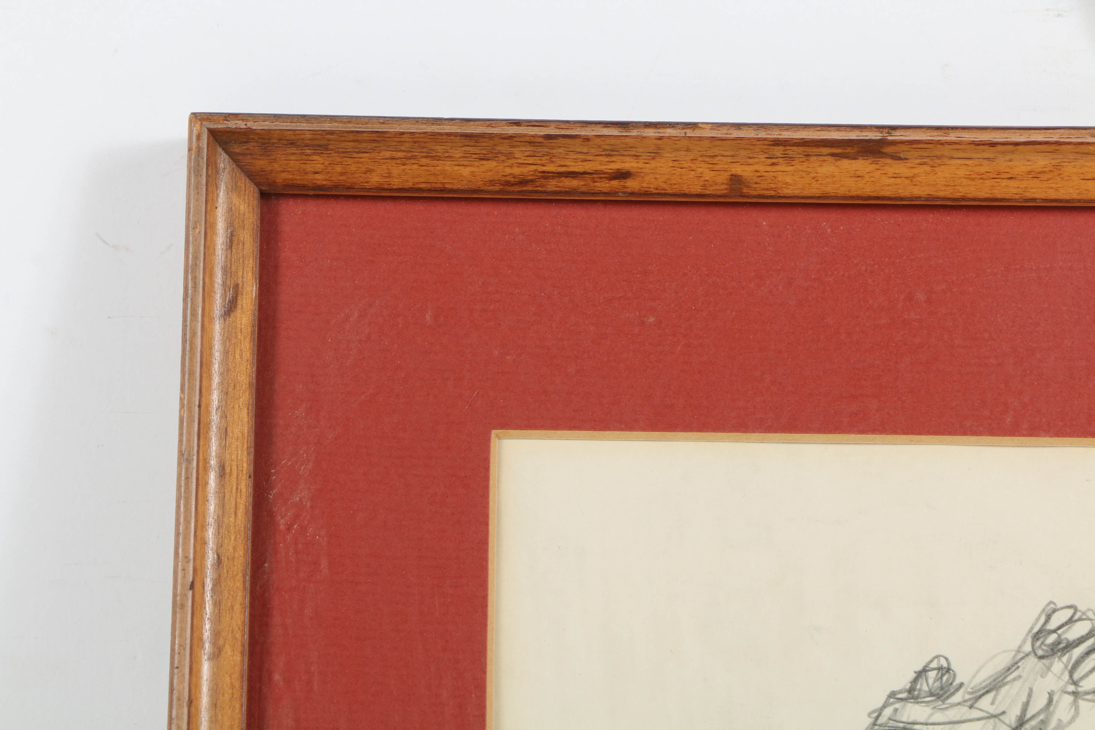 Dink Siegel Graphite Cartoon on Paper "Merlin the Magnificent"