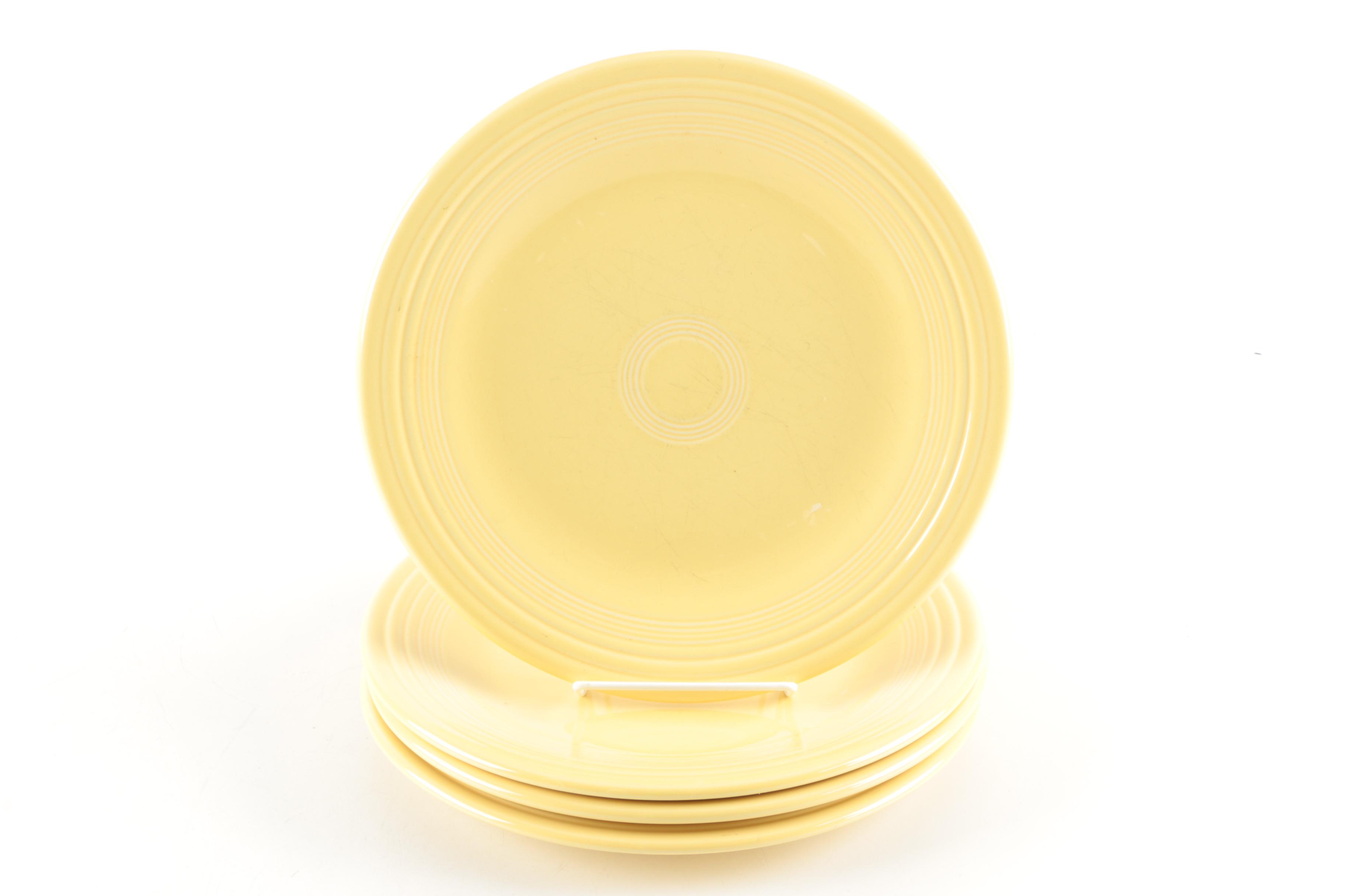 Homer Laughlin Colorful Modern "Fiesta" Dinner Plates