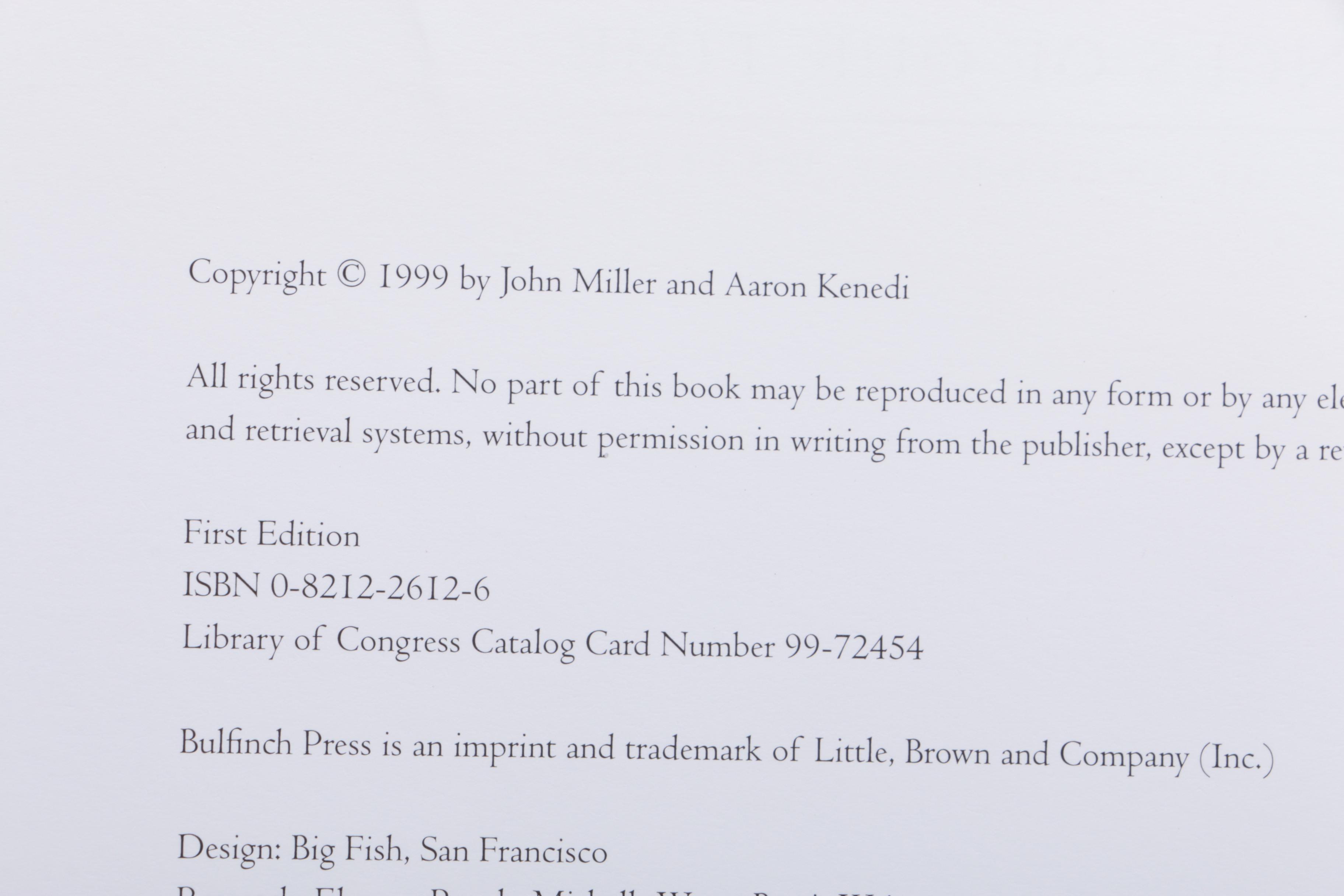 1999 First Edition "Lovers" and 2000 "Vanity Fair's Hollywood"