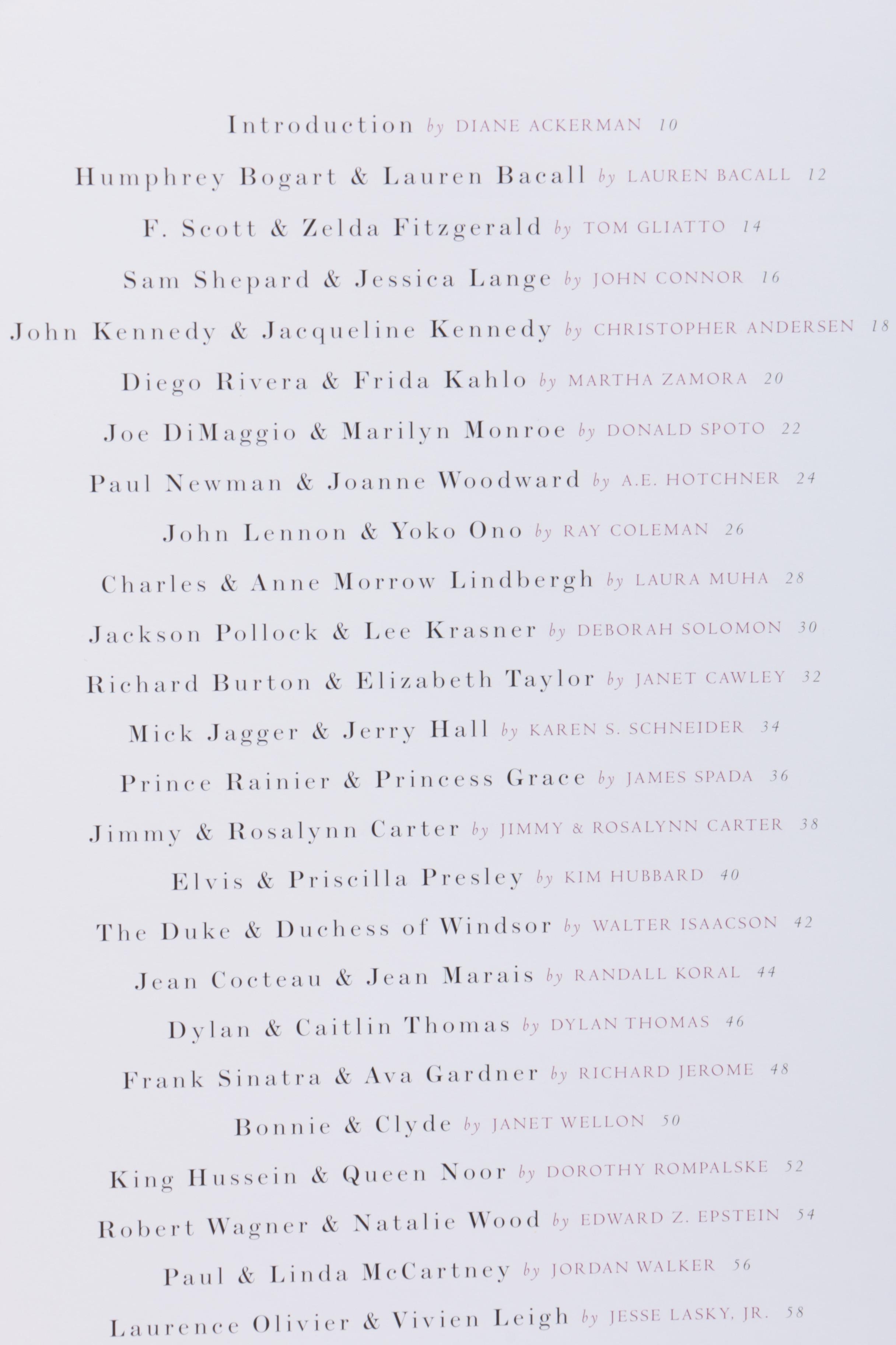 1999 First Edition "Lovers" and 2000 "Vanity Fair's Hollywood"