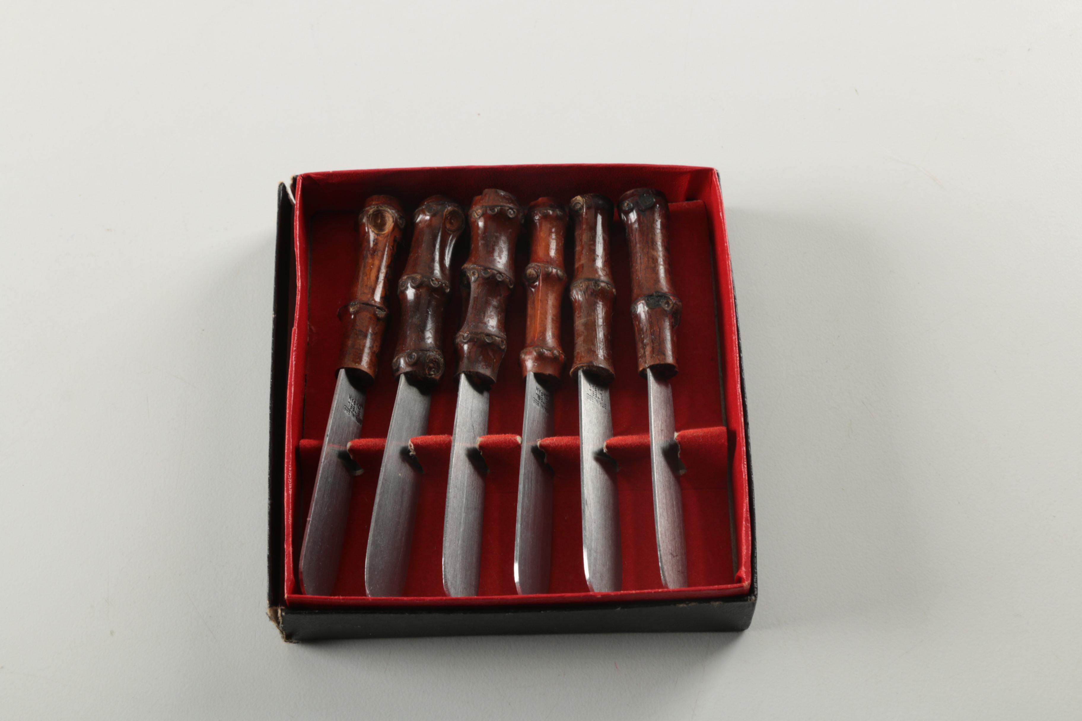 Serveware and Kitchenware Featuring Carlton Silver Plate Nut Spoons