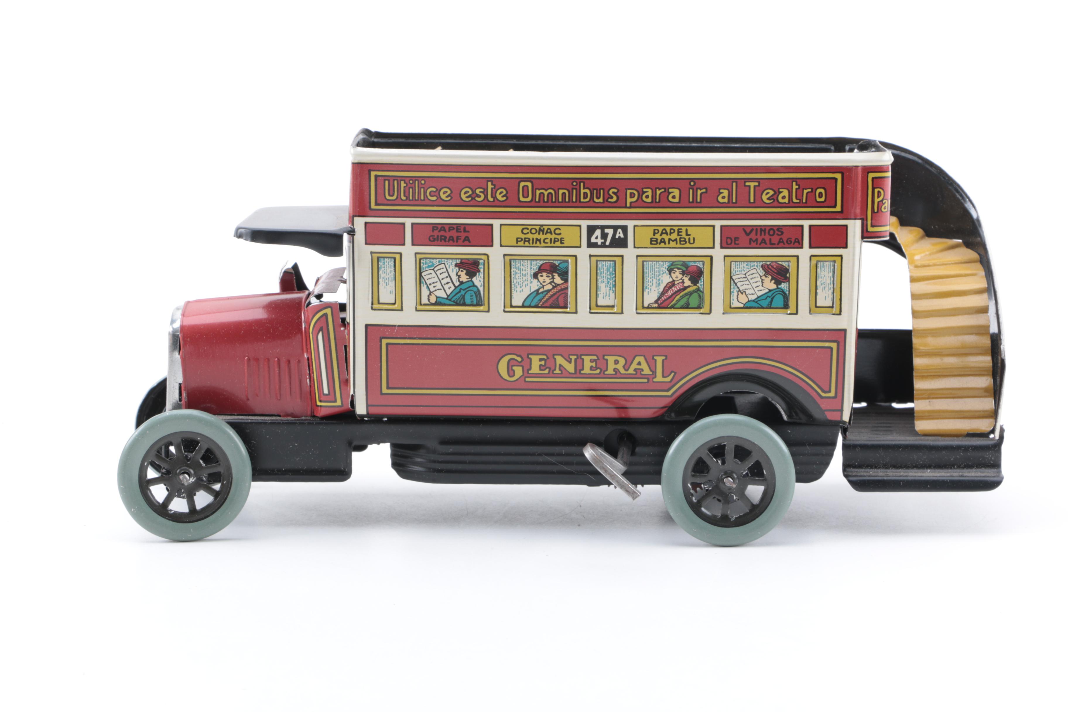 Reproduction 1936 Autobus La General by Paya