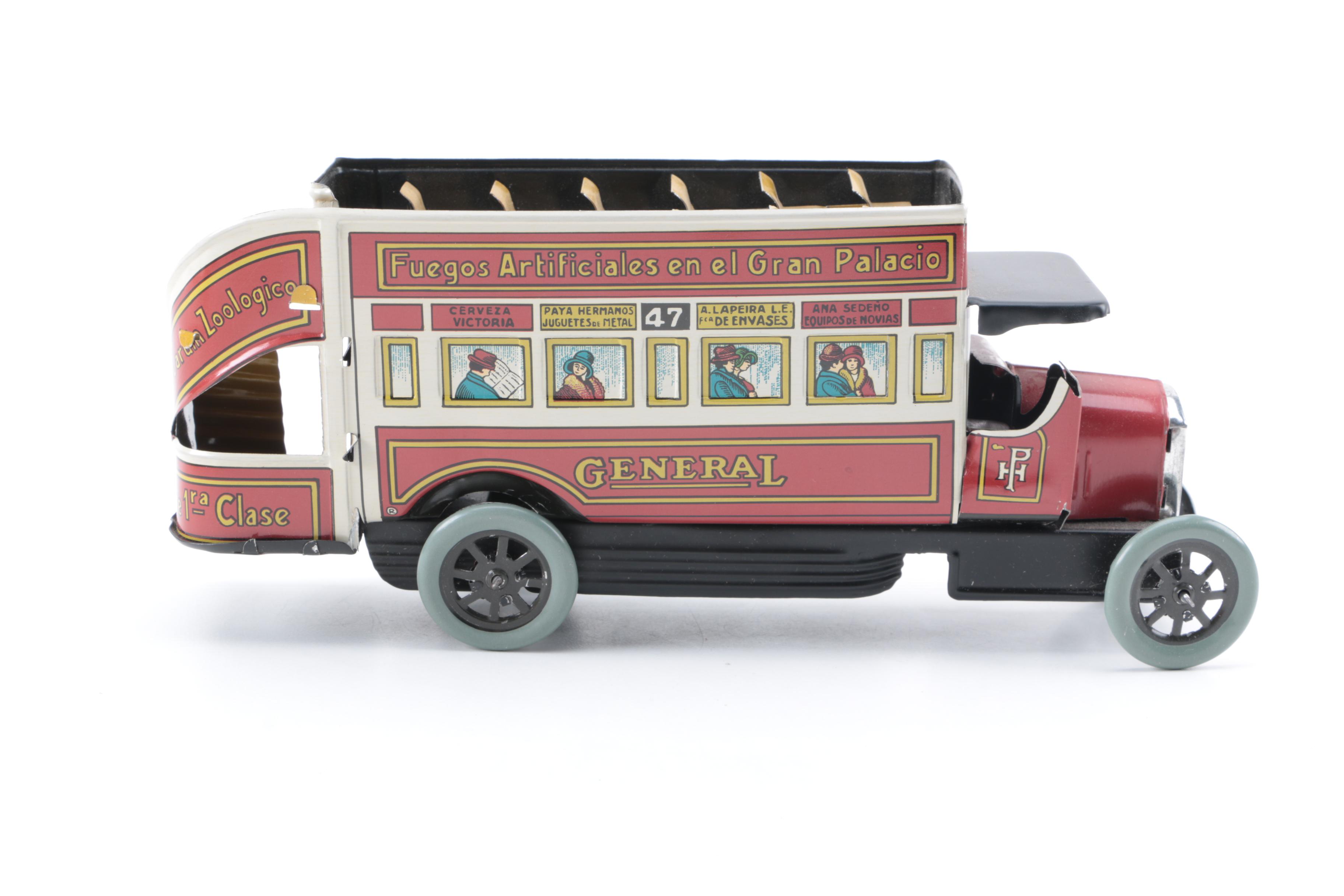 Reproduction 1936 Autobus La General by Paya