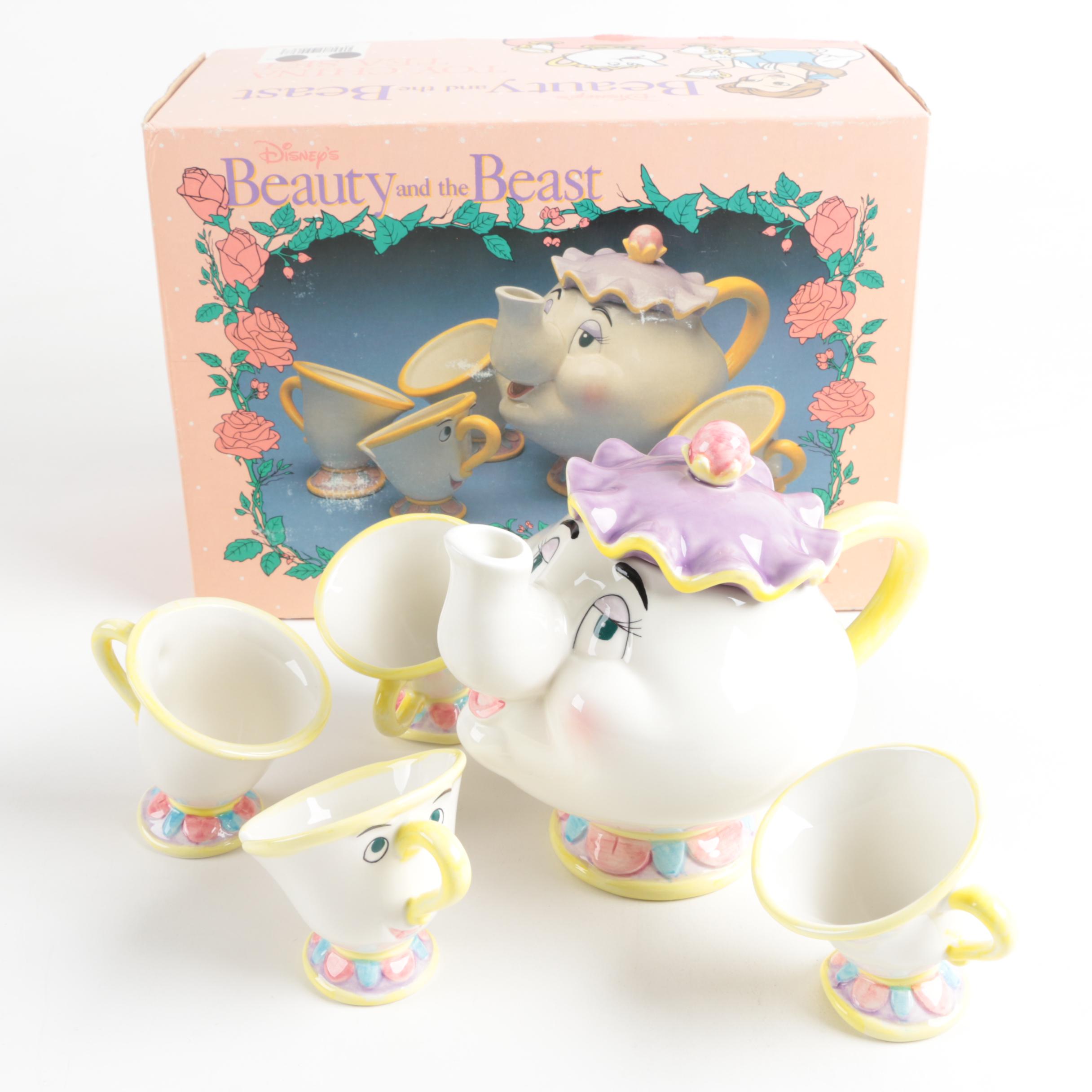 Disney "Beauty and The Beast" Tea Set
