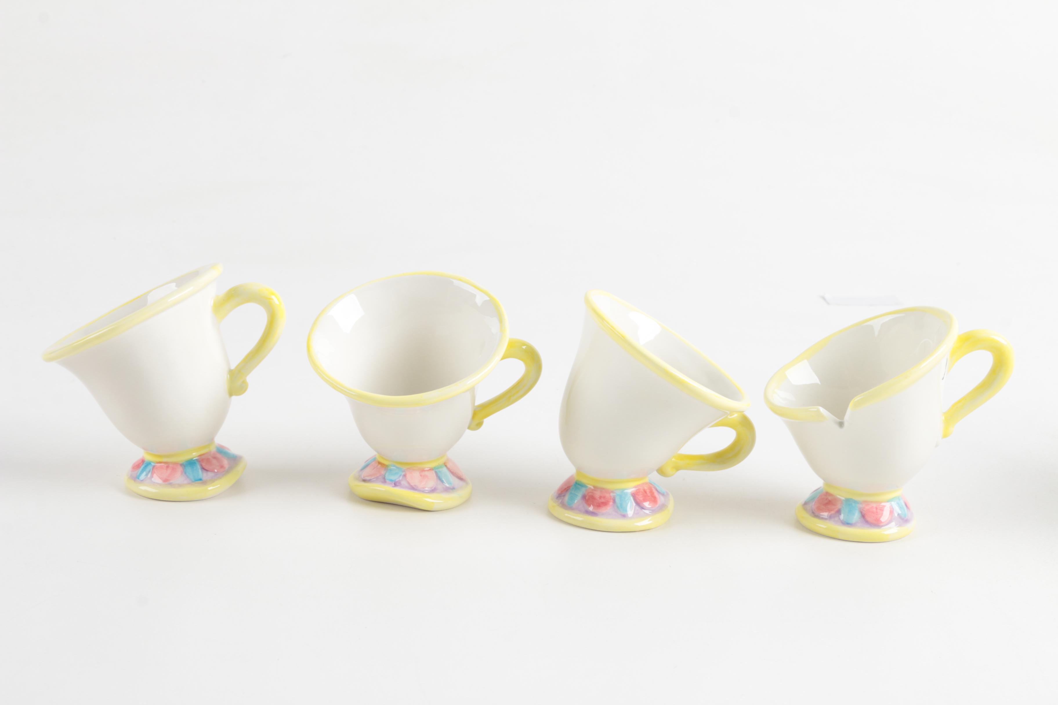 Disney "Beauty and The Beast" Tea Set